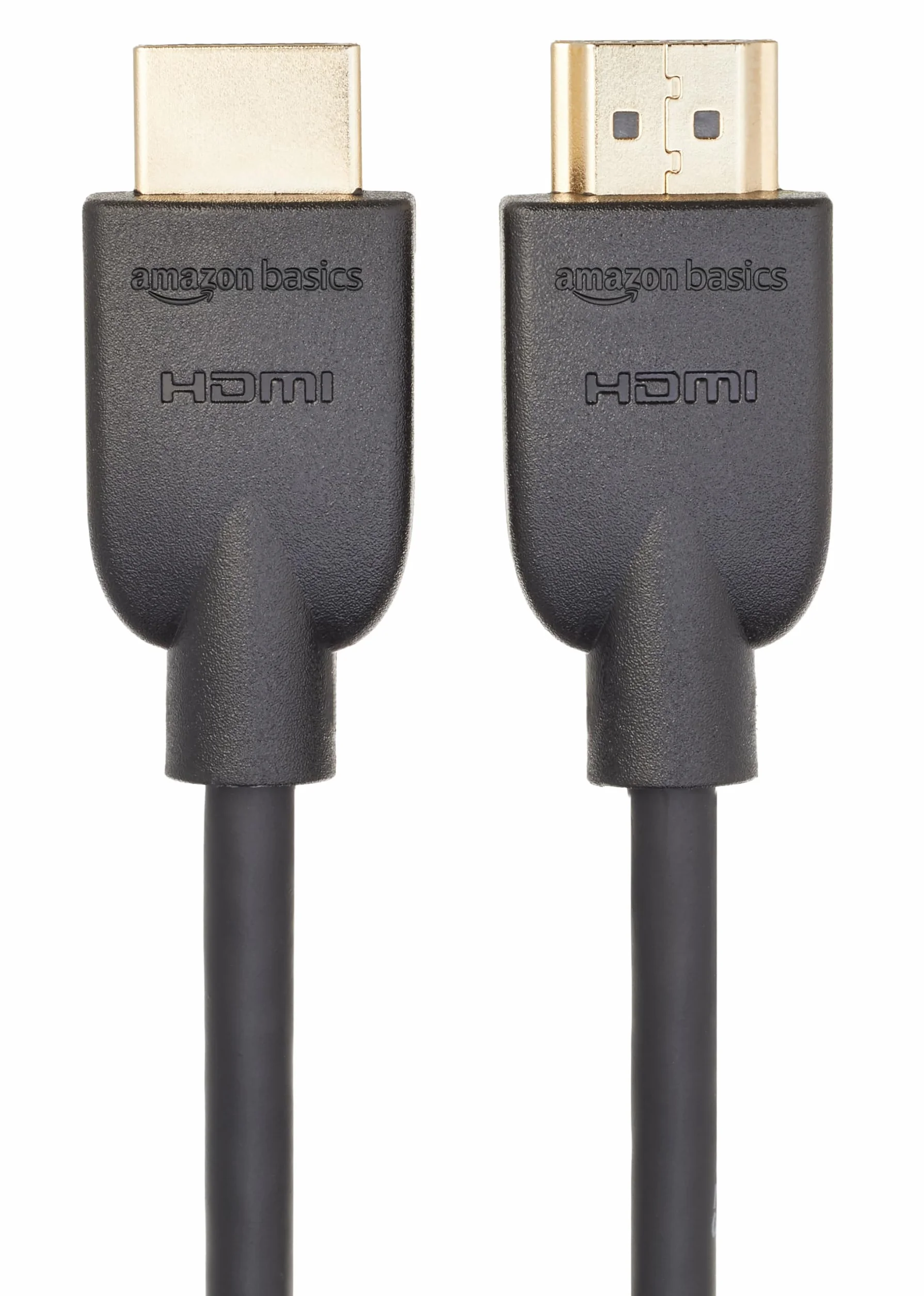 Amazon Basics Câble HDMI 4K 1.8 m 18 Gbps avec Ethernet 4K@60Hz 2160p Noir