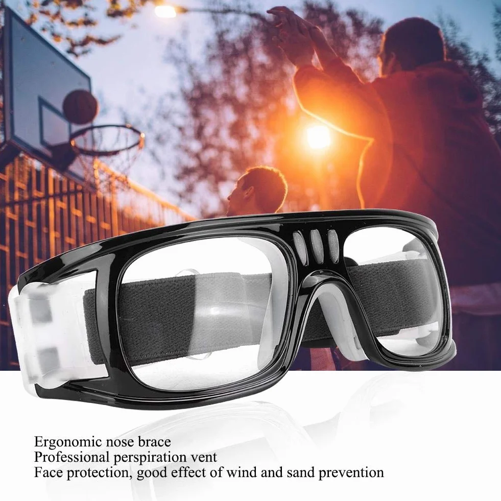 Alomejor Lunettes de Sport pour Basketball Volleyball Football