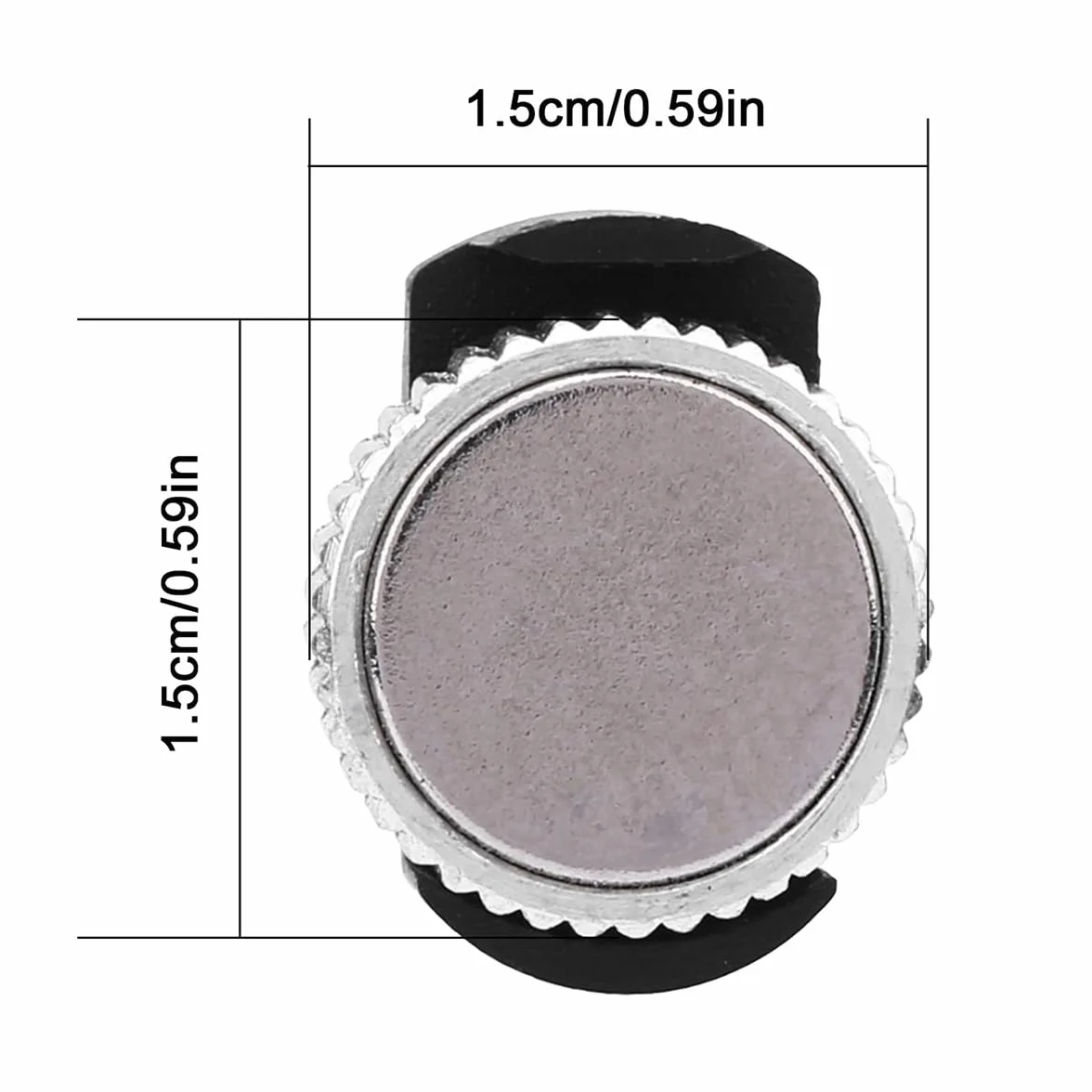 Sarini Lot de 2 Aimants Universels pour Compteur de Vitesse de Vélo, Accessoire de Cyclisme