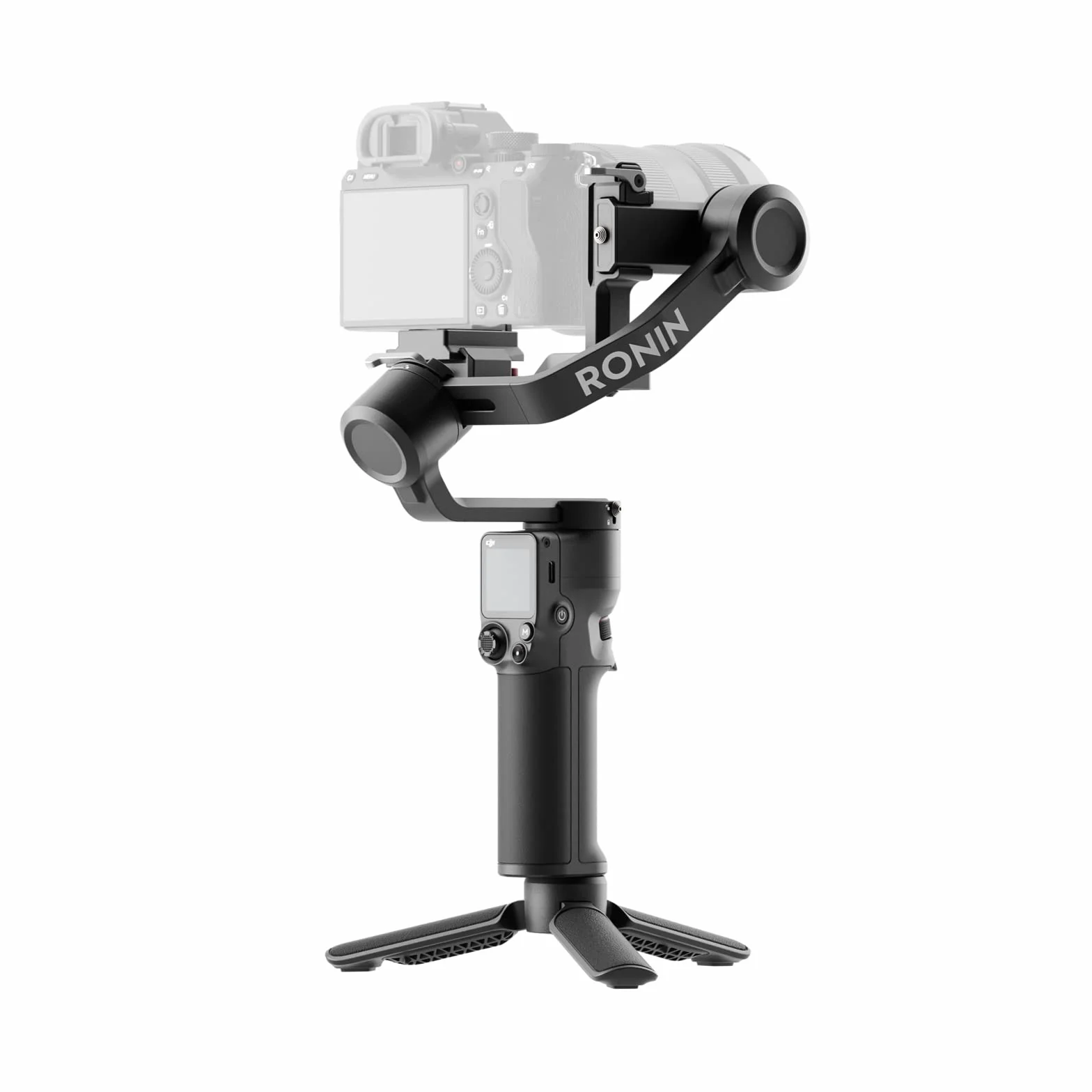 DJI RS 3 Mini, stabilisateur léger à nacelle 3 Axes pour Canon/Sony/Panasonic/Nikon/Fujifilm, Charge utile recommandée de 2 kg, contrôle obturateur par Bluetooth, Prise de Vue Verticale Native