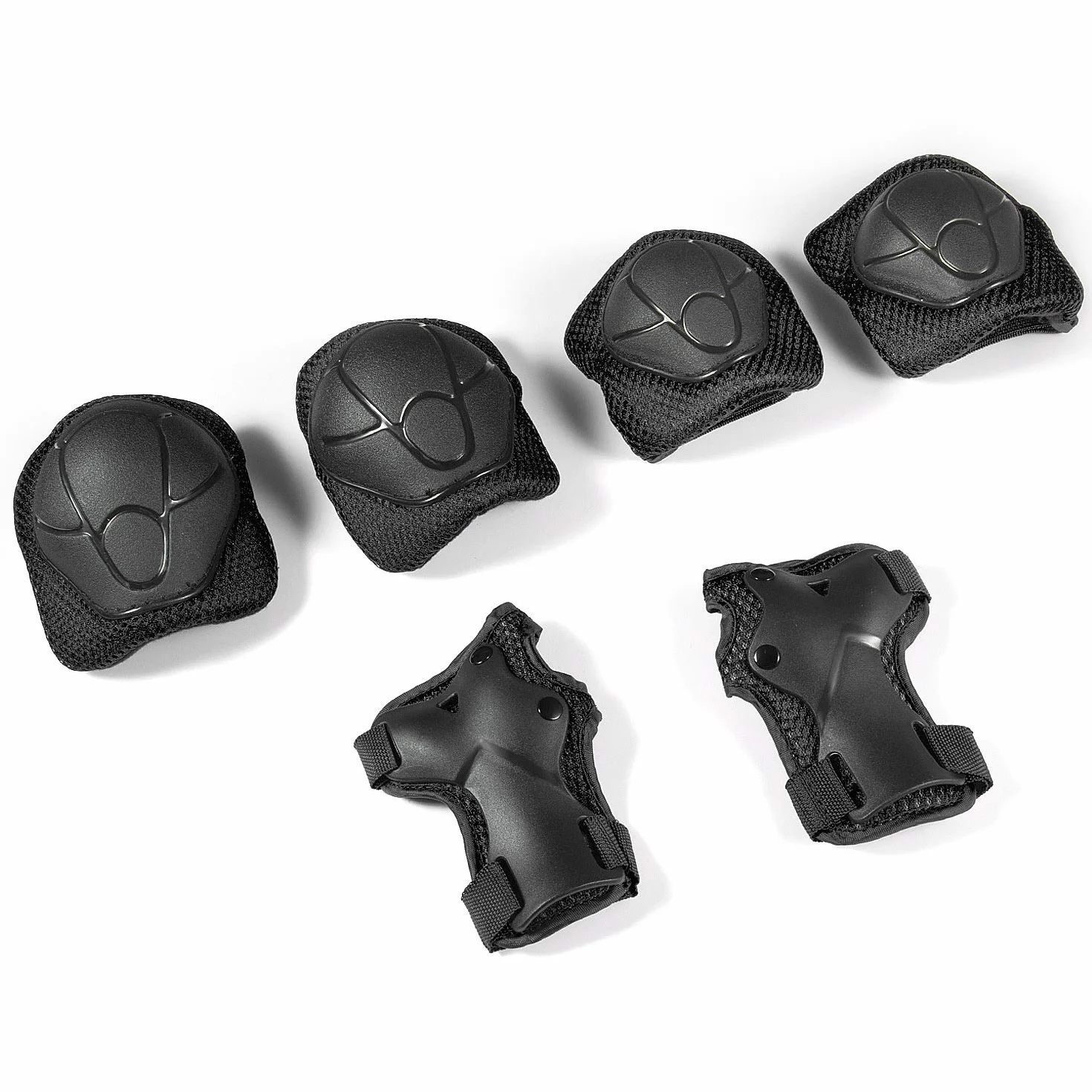 Sets de Protection Enfant Genouillères Coudières 6 Pièces Skateboard Vélo Roller BMX