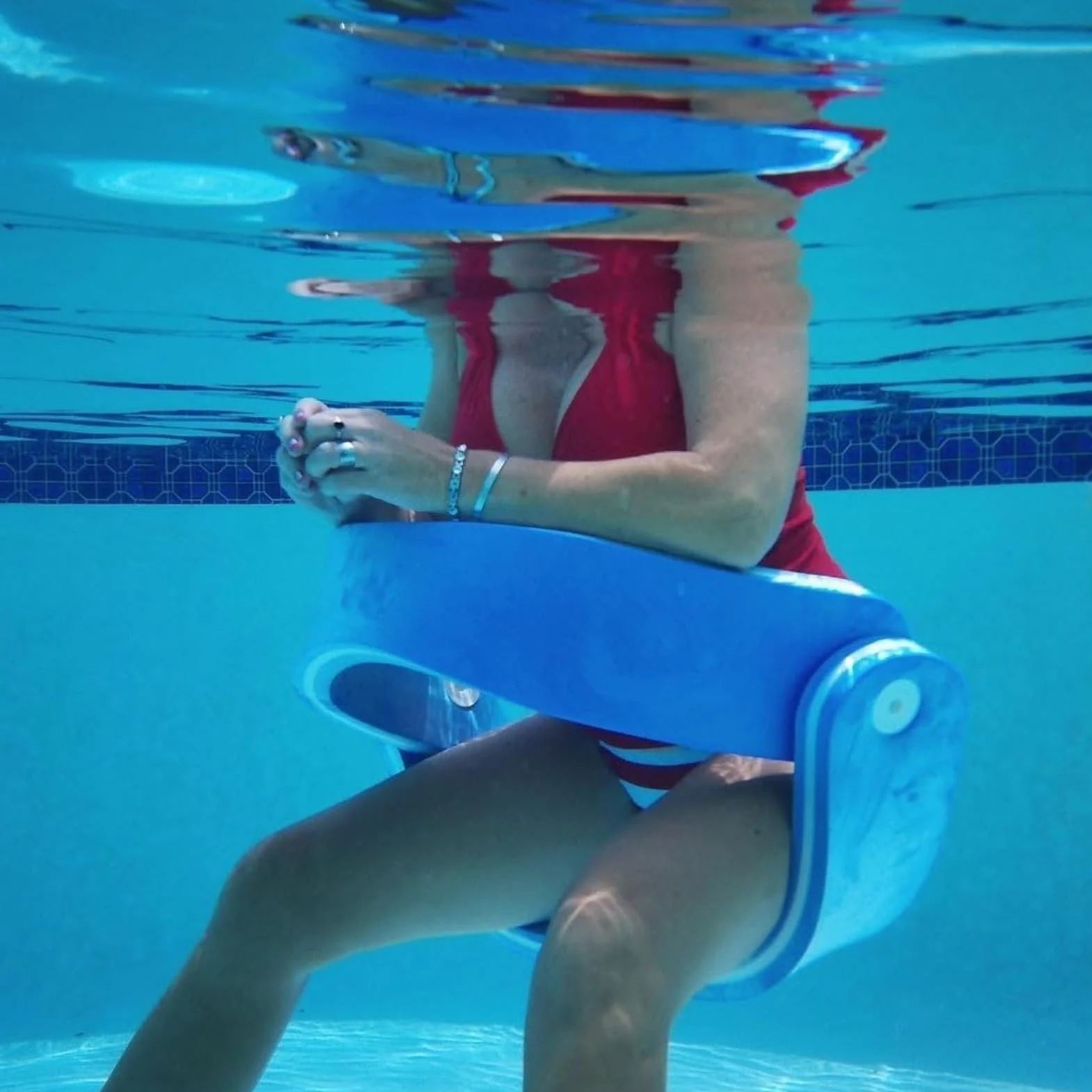 Chaise Flottante pour Piscine Selle Stable Hamac Sièges Adultes Plage Lac
