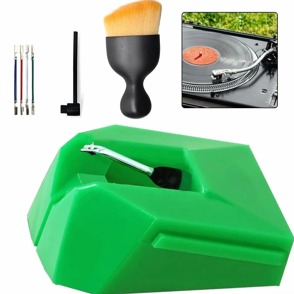Audio Technica Stylet de rechange AT LP120XUSB aiguille elliptique tige aluminium