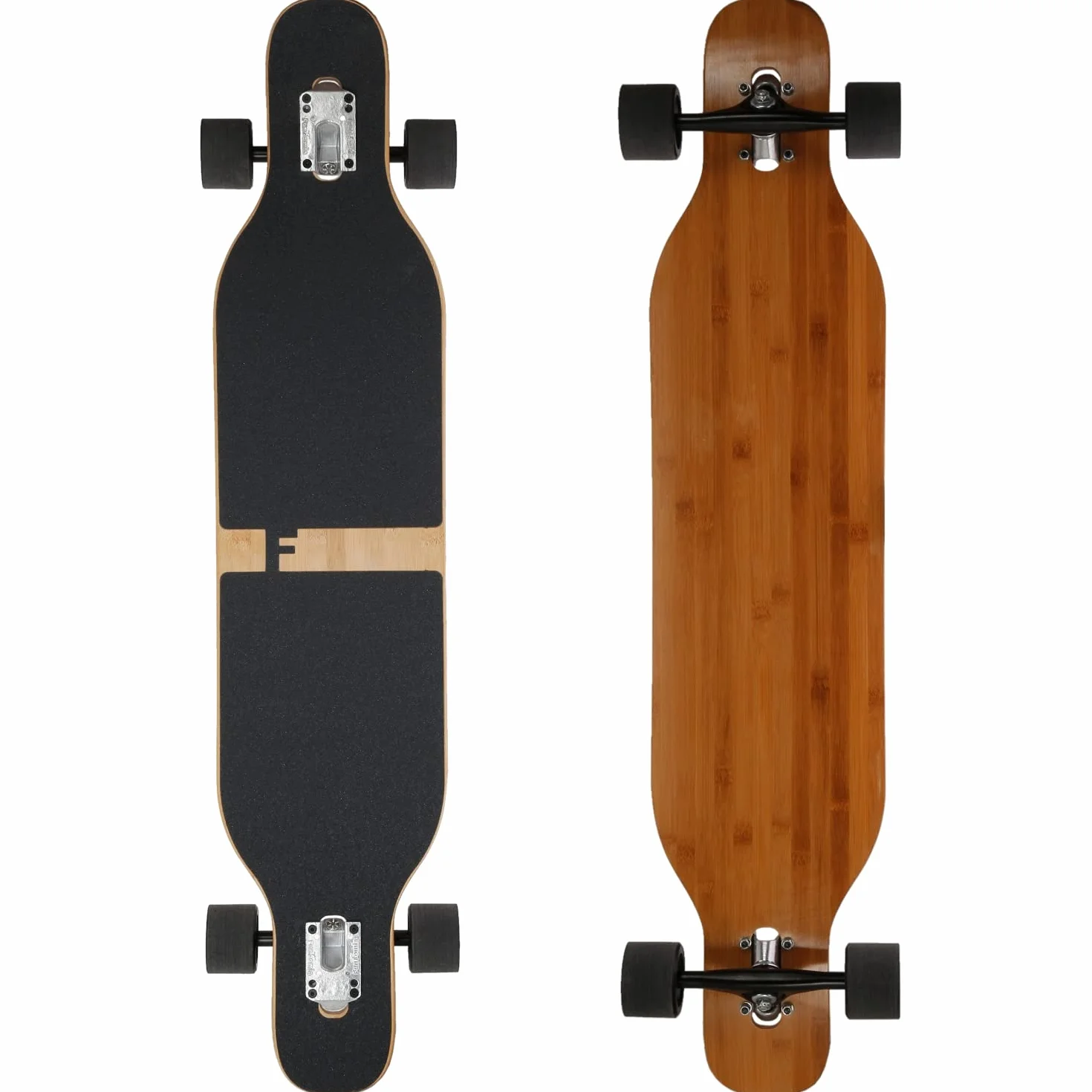 FunTomia Longboard Drop Through Cruiser 3 niveaux flexibles Roulement à billes Mach1 Speed