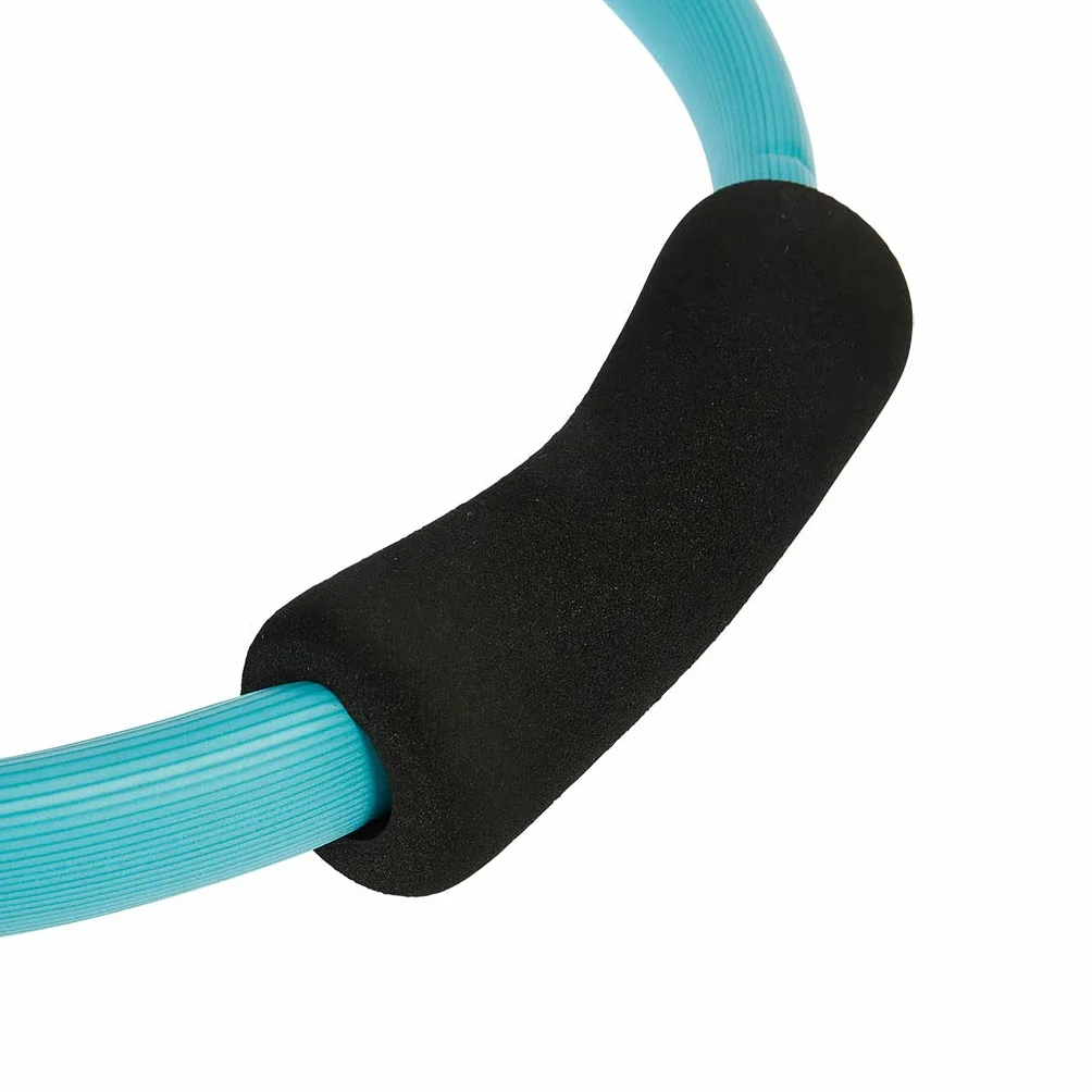 UPFIT Anneau de Pilates 35 cm Cercle d’Exercices avec 2 Poignées Confort PVC Résistant Bleu