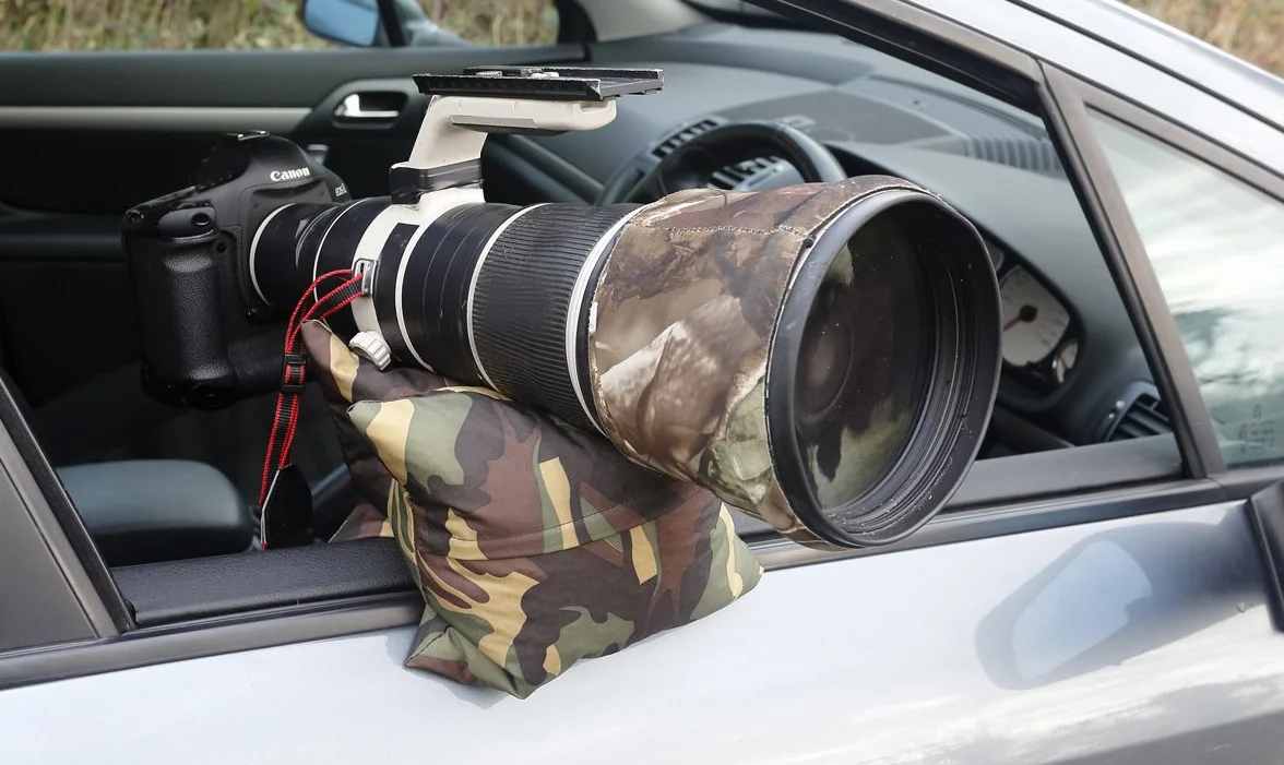 Sac de Haricots Grippa Vide Matière imperméable pour Photographie animalière Environ 22 x 22 cm