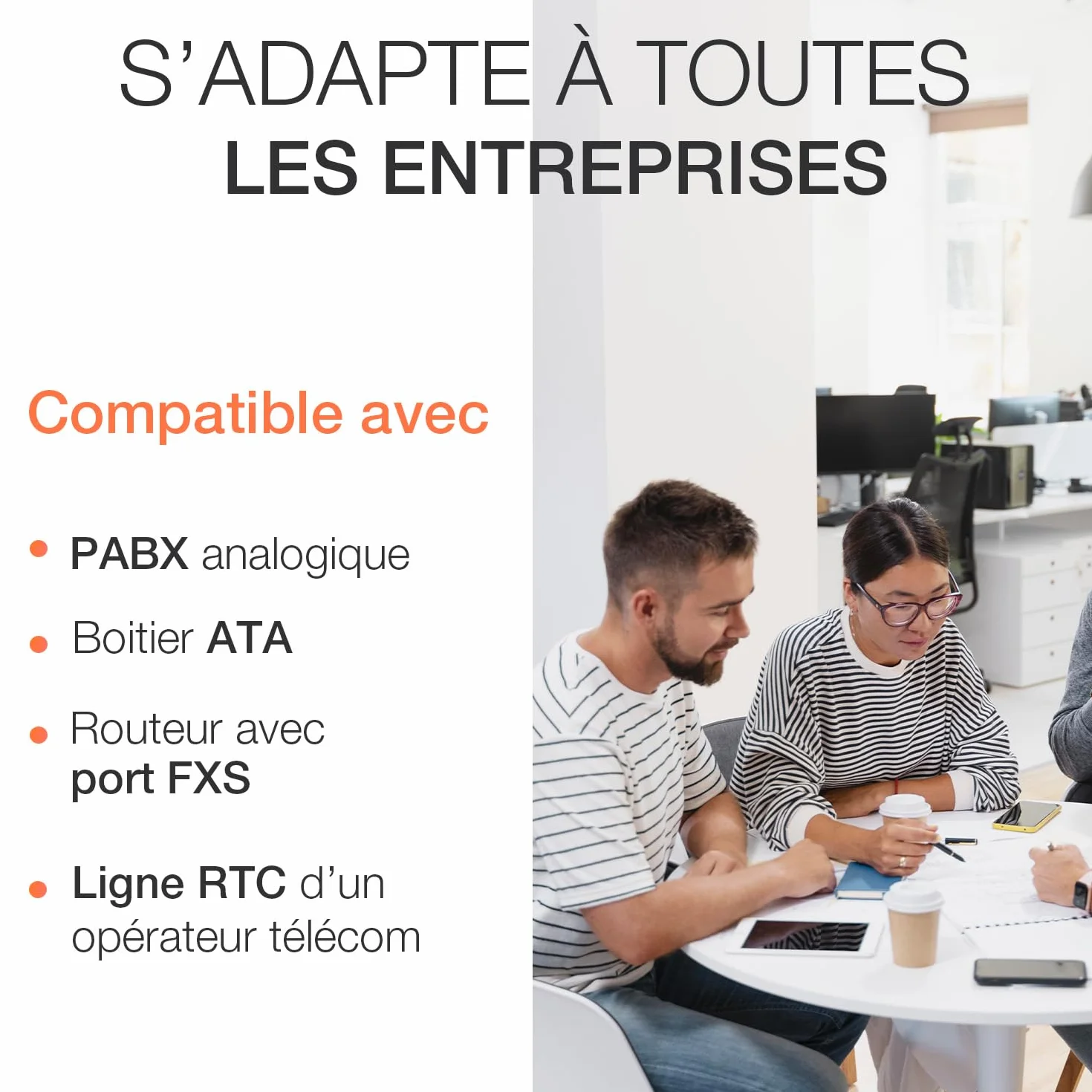 ALCATEL Temporis 380 PRO - Téléphone Fixe Filaire Professionnel - Bibloc - Mains Libres - Indicateur Lumineux - Volume Réglable - Touche Rappel & Mute - Installation Mur - 10 Mémoires Directes - Noir