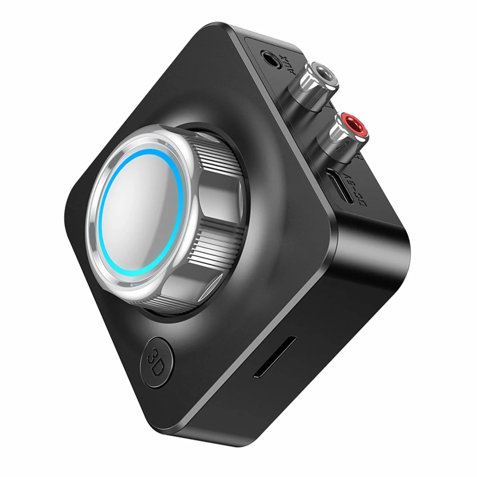 Récepteur Bluetooth USB 5.0 2,4 GHz sans fil 3,5 mm AUX vers adaptateur audio stéréo 2RCA