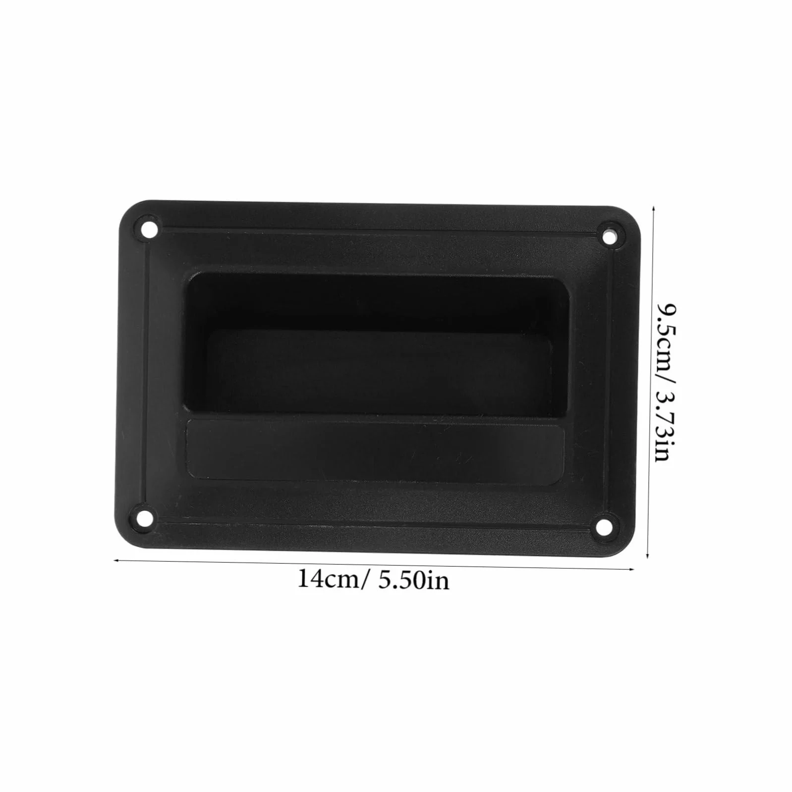 Gadpiparty 4pièces Poignées Latérales Encastrées Plastique pour Enceintes Audio Lot de Design Simple Et Pratique Accessoires De Remplacement pour Transport Sécurisé des Haut-parleurs De Scène