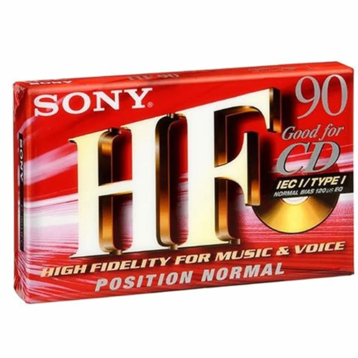 Sony HF Cassette Audio 90 minut