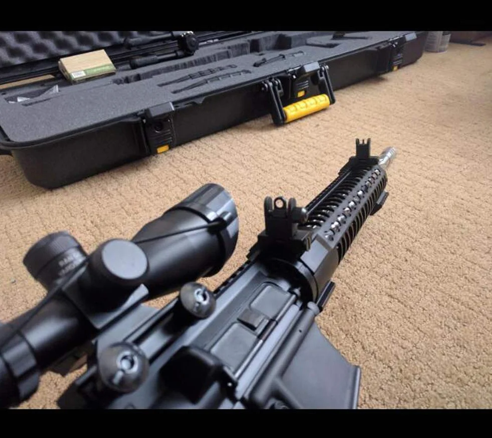ACEXIER US Flip Up Avant Arrière Ensemble de Vue en Fer Double Demi-Lune Forme Viseurs pour Montage 20mm Fusil de Chasse Accessoires Airsoft