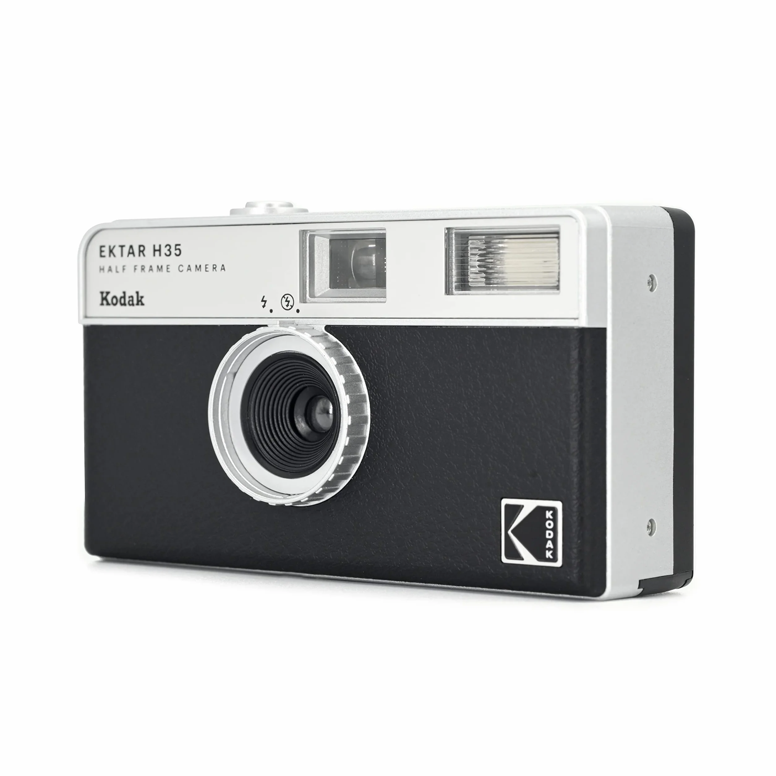 Kodak EKTAR H35 Caméra vidéo Demi-Format 35 mm, réutilisable, sans Mise au Point, léger, Facile à Utiliser (Noir) (Film et Pile AAA Non Incluse)