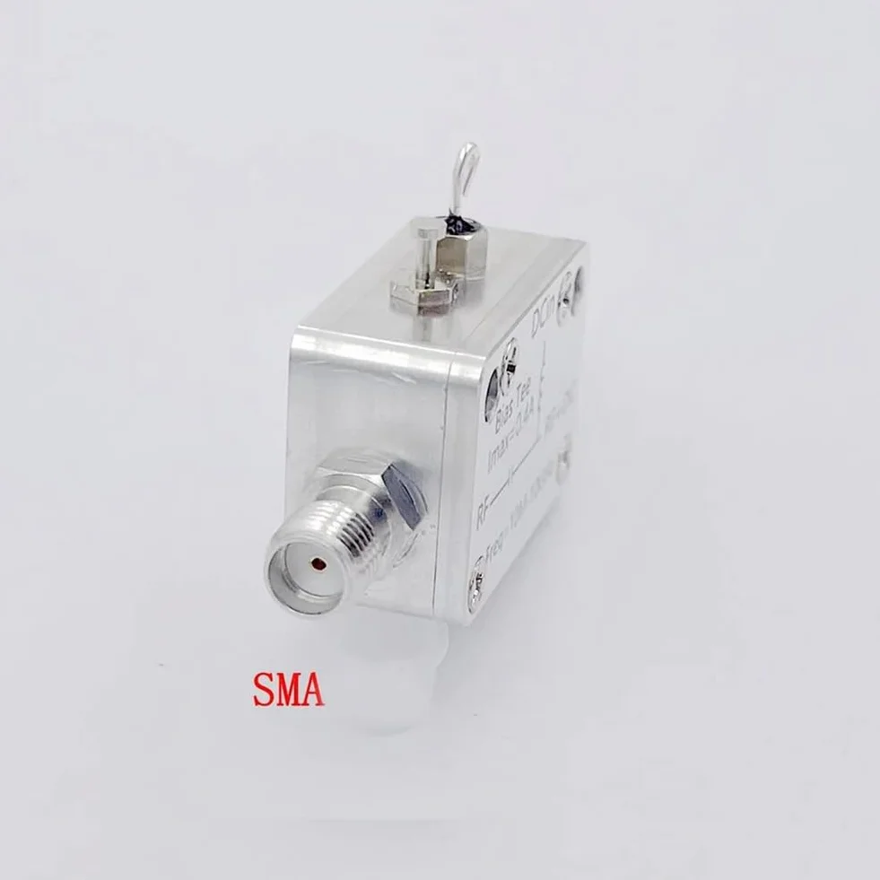 10 MHz-10 Ghz Bias Tee RF DC Block RF Isolateur CoAxial Biaser pour Ham Radio Haut Débit Amplificateur SDR Récepteur BiasTee