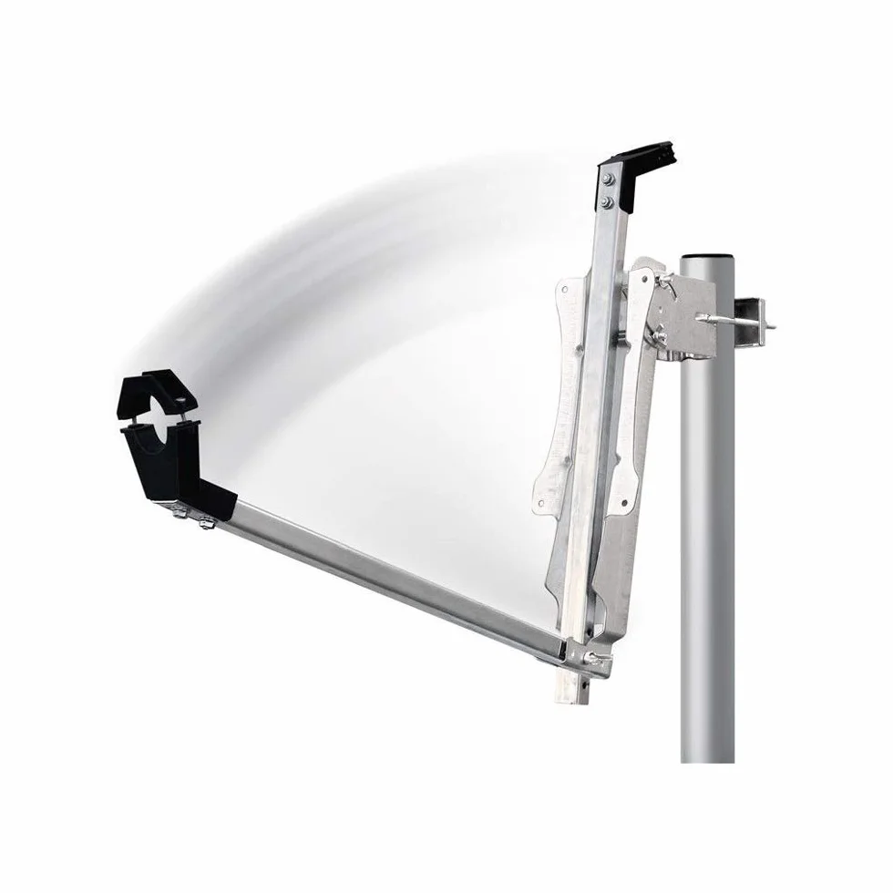 Goobay 67333 Antenne Parabolique en Aluminium, 80 cm