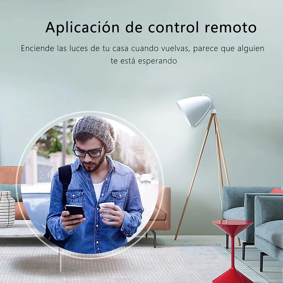 eMylo Commutateur WiFi intelligent Interrupteur d'éclairage WiFi universel Smart Home DIY Module de relais sans fil Télécommande Minuterie Commande vocale avec Alexa, Google Home Via Android IOS 2PCS