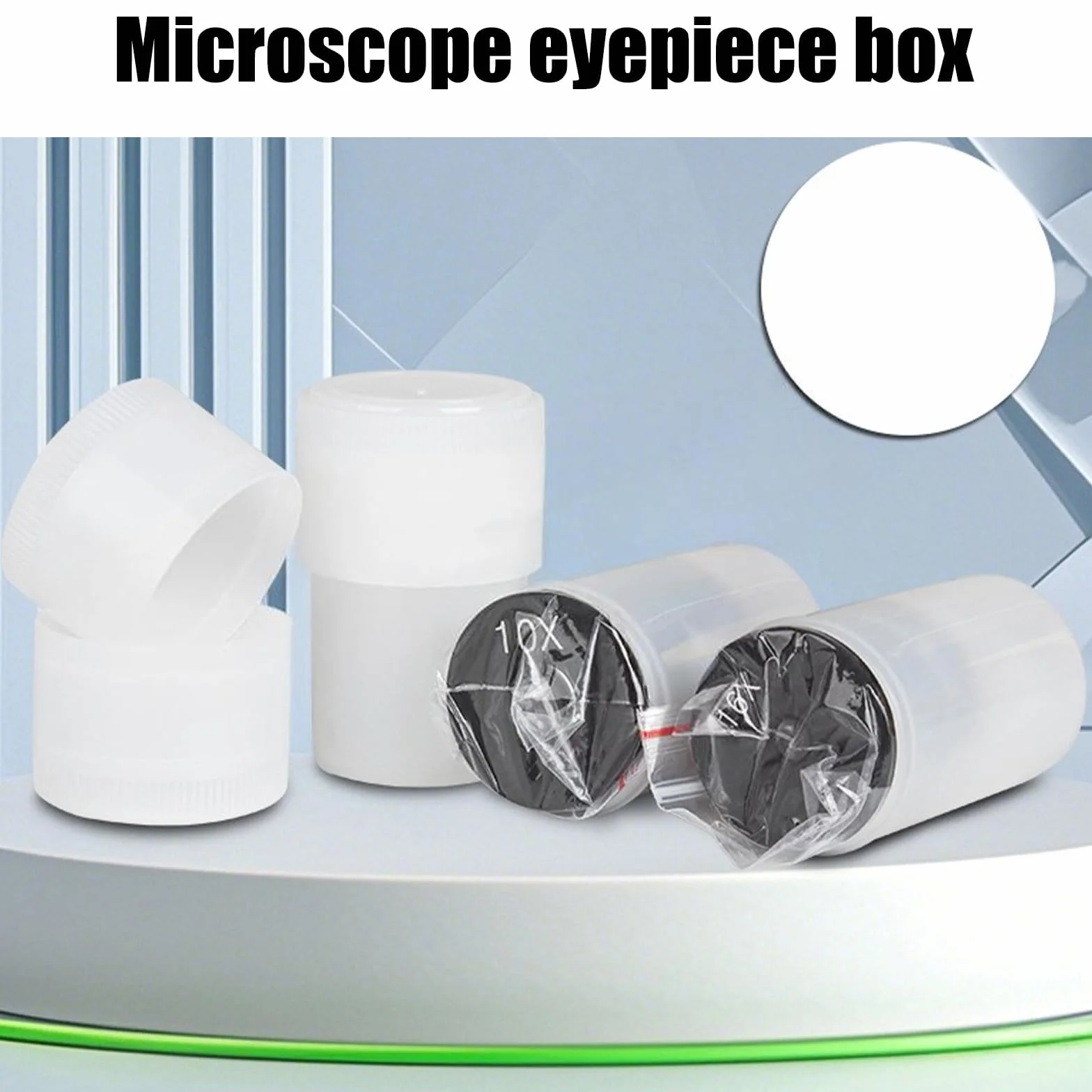 Boîte de protection pour oculaire de microscope - Rangement et transport