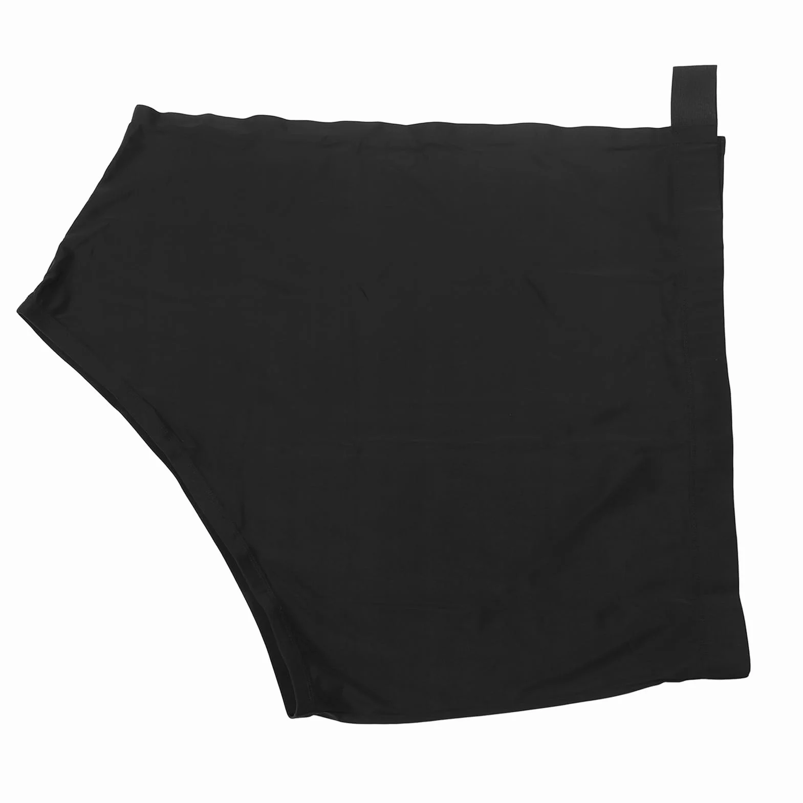 Tbest Gilet Cheval Garde-épaule Protège-épaules Extensible Anti-frottement Polyuréthane Noir Taille M