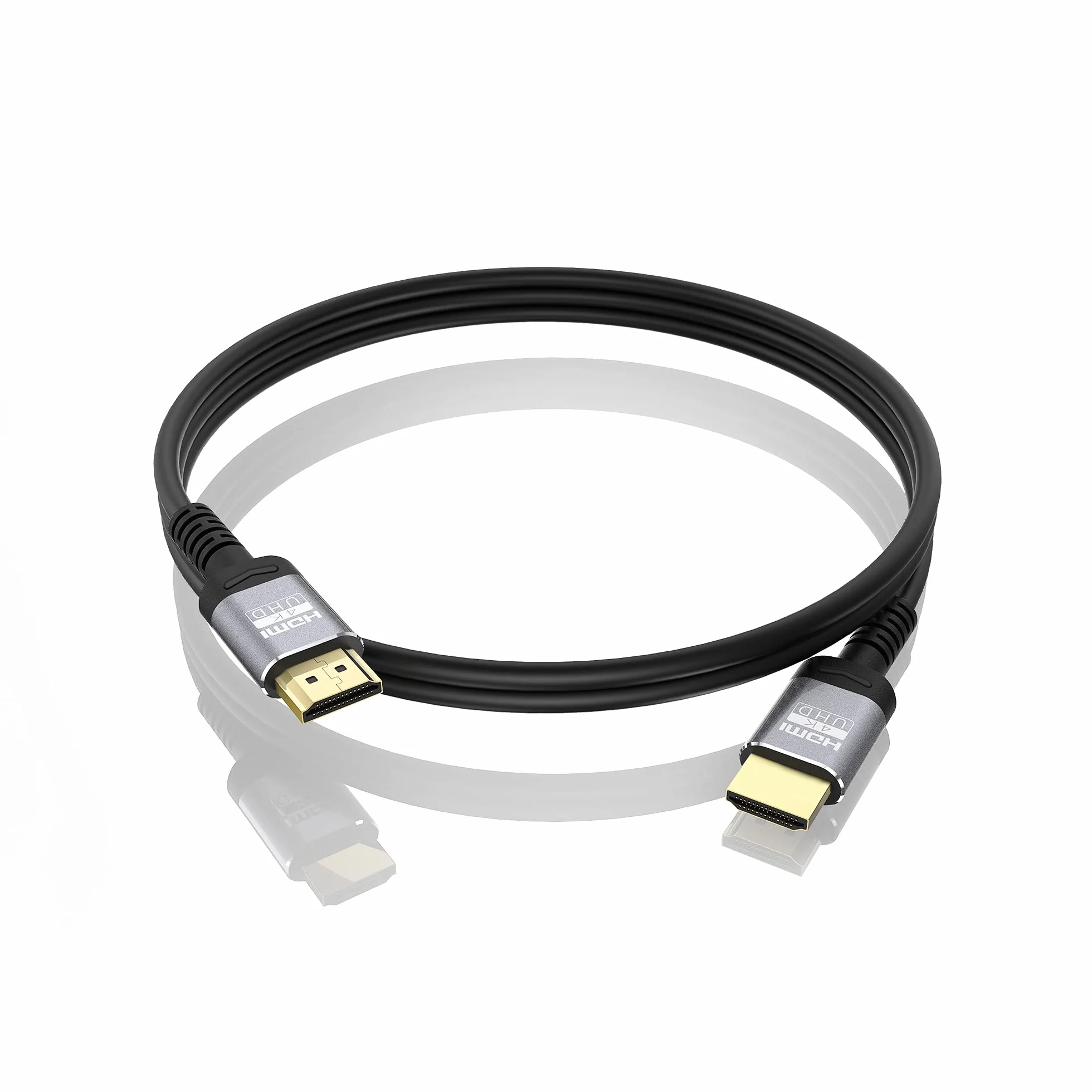 Soonsoonic Câble HDMI 4K 15m | Cable HDMI 2.0 haute vitesse & 4K@60Hz HDR ARC HDCP2.2 CEC 3D Ethernet - Cordon HDMI| Pour UHD, moniteur, portable, Xbox, PS4/PS5 etc