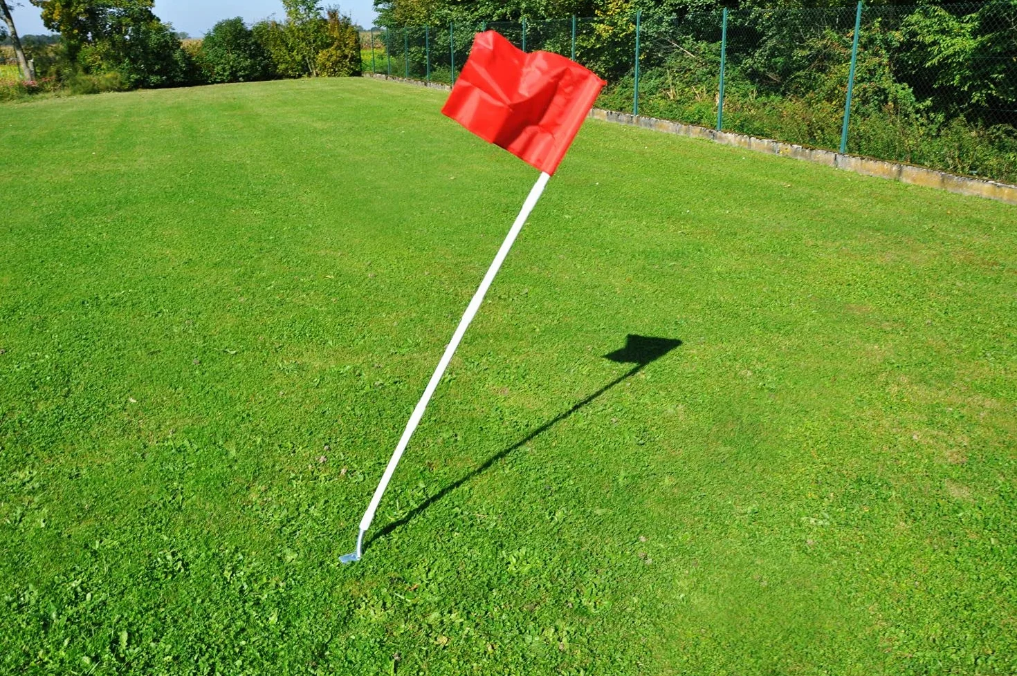 POWERSHOT® Lot de 4 Poteaux de Corner de Football Flexibles Pliables
