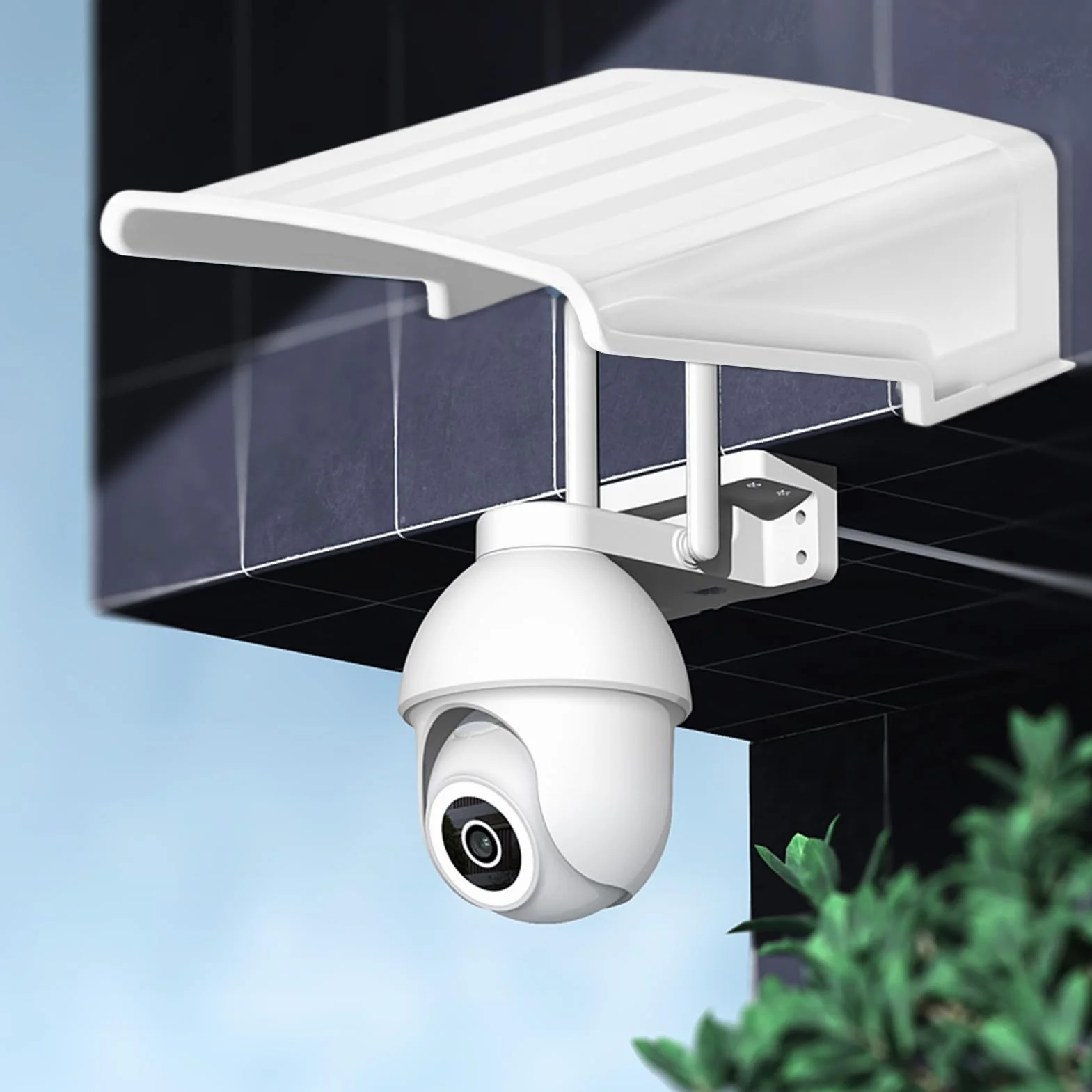 Housse De Caméra De Sécurité - Protection Solaire Étanche Anti-Poussière - Couvercle Anti-Poussière pour Caméra De Sécurité Extérieure | pour Maison Jardin Hôtel Restaurant Centre Commercial