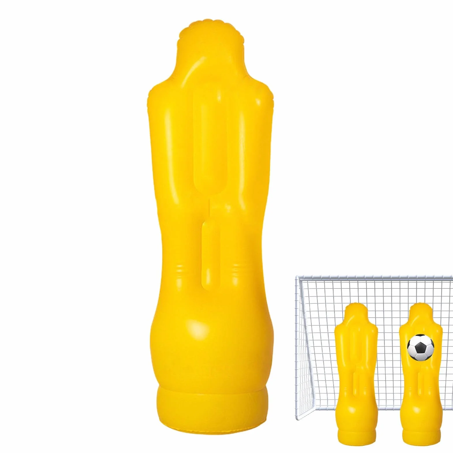 Mannequin de Football Gonflable Multifonction pour Adultes