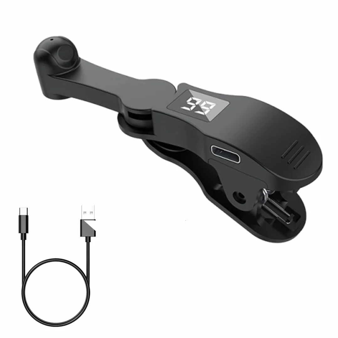 Auto Screen Clicker Portable Simulé Doigt Clic Continu Vitesse Réglable Clicker Physique Adapté aux Jeux, Noir