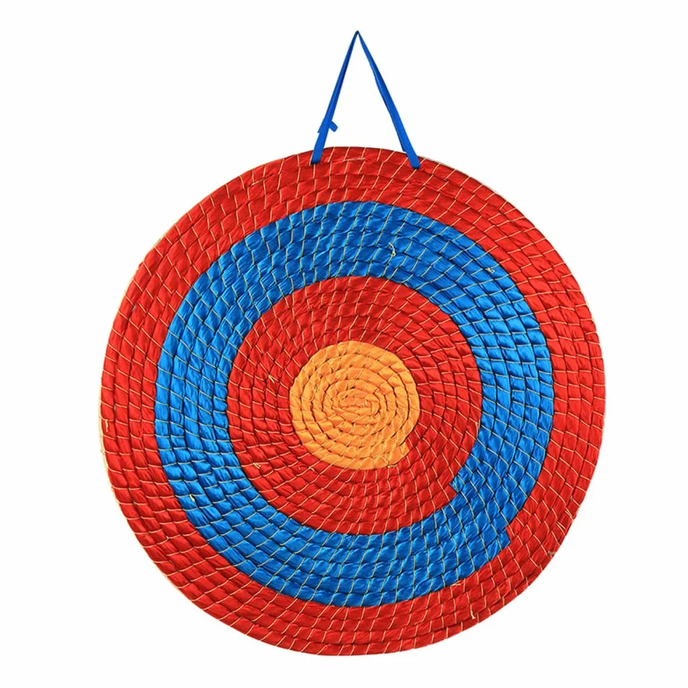 Cible de tir à l'arc Traditionnelle en Paille Solide Faite à la Main
