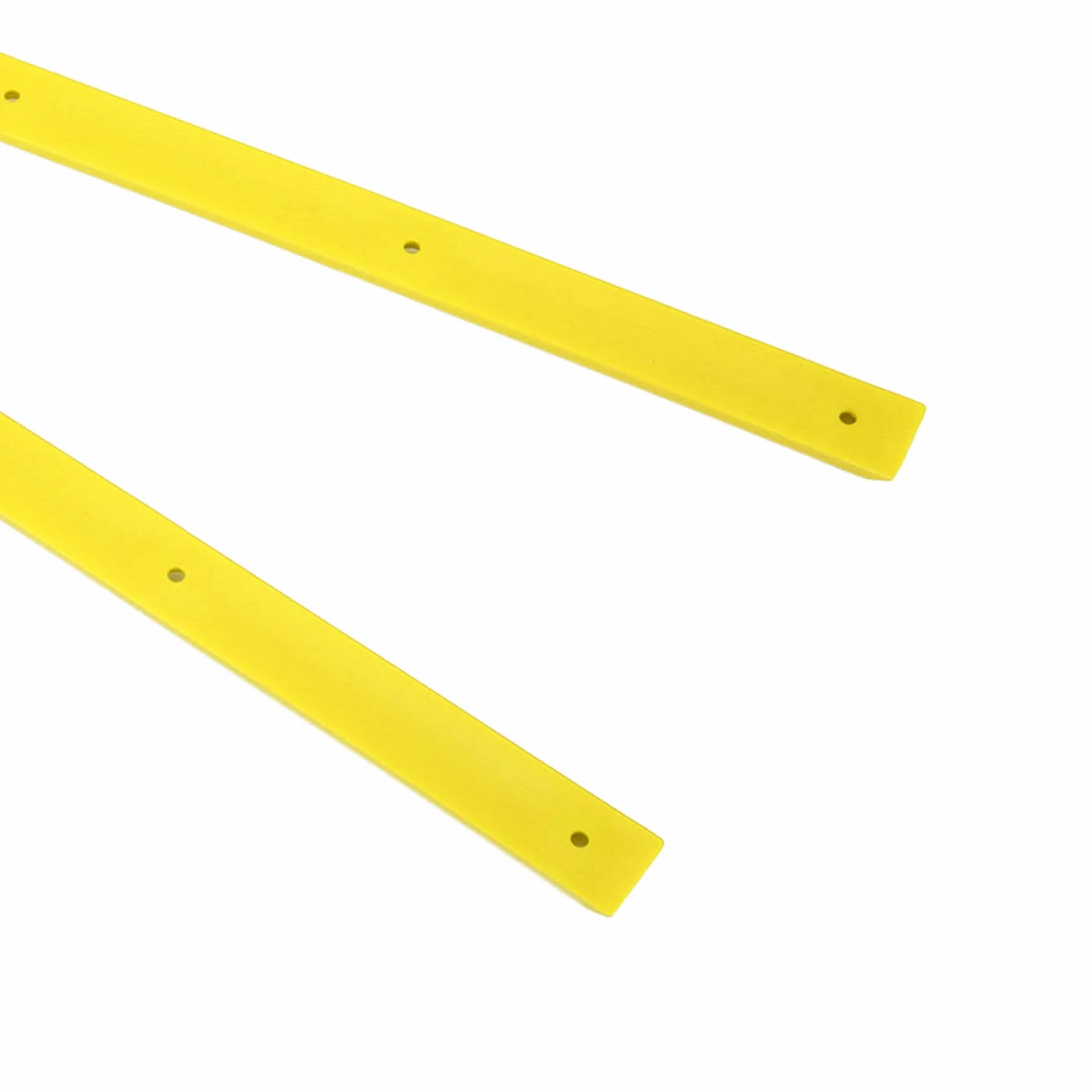 Shanrya Rails pour nervures flexibles stables Longboard Per(jaune)