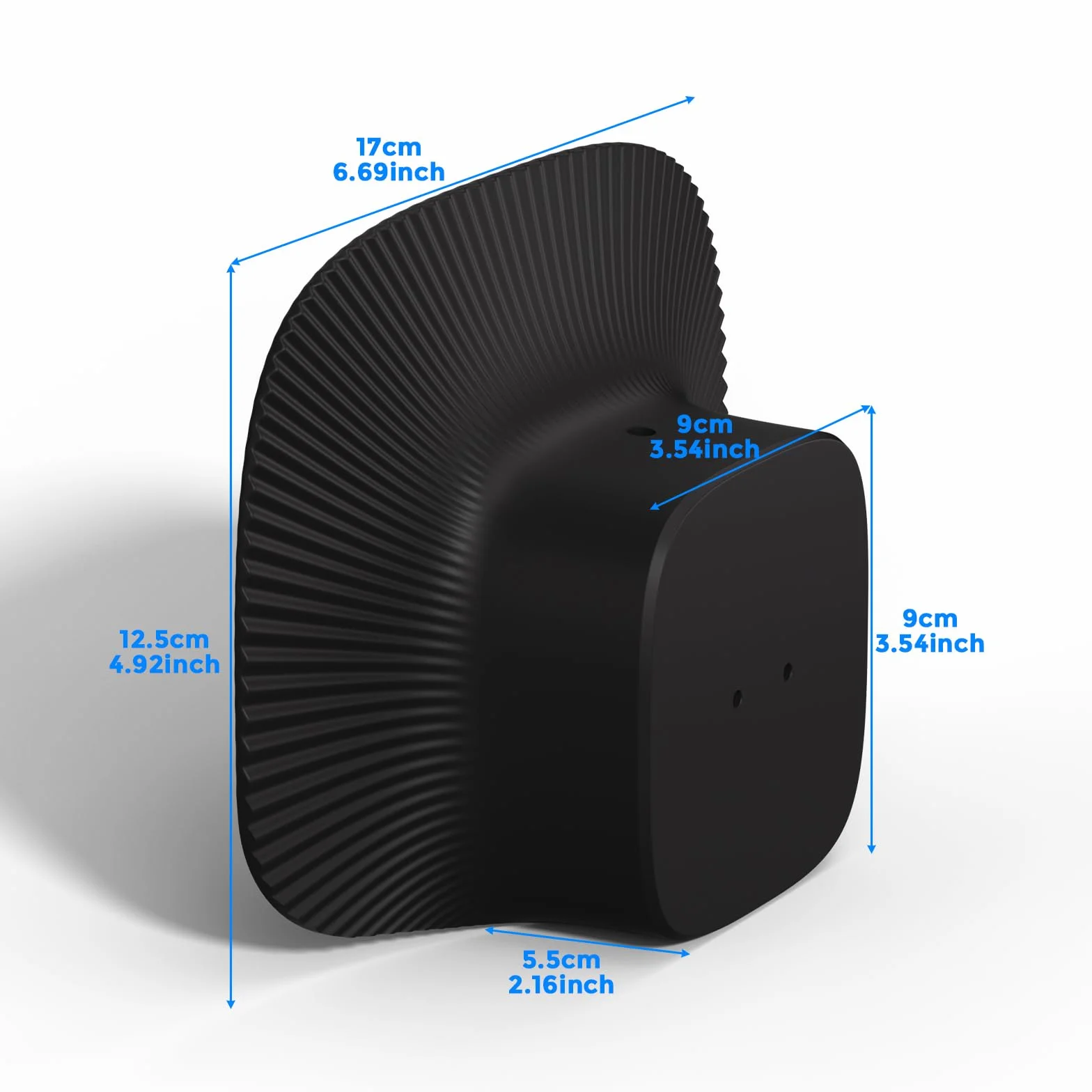 Support Anti-Pluie pour caméra Eufy Security SoloCam S340, Protection Solaire extérieure pour caméra Eufy S340, protège la caméra de la poussière et des Rayons UV