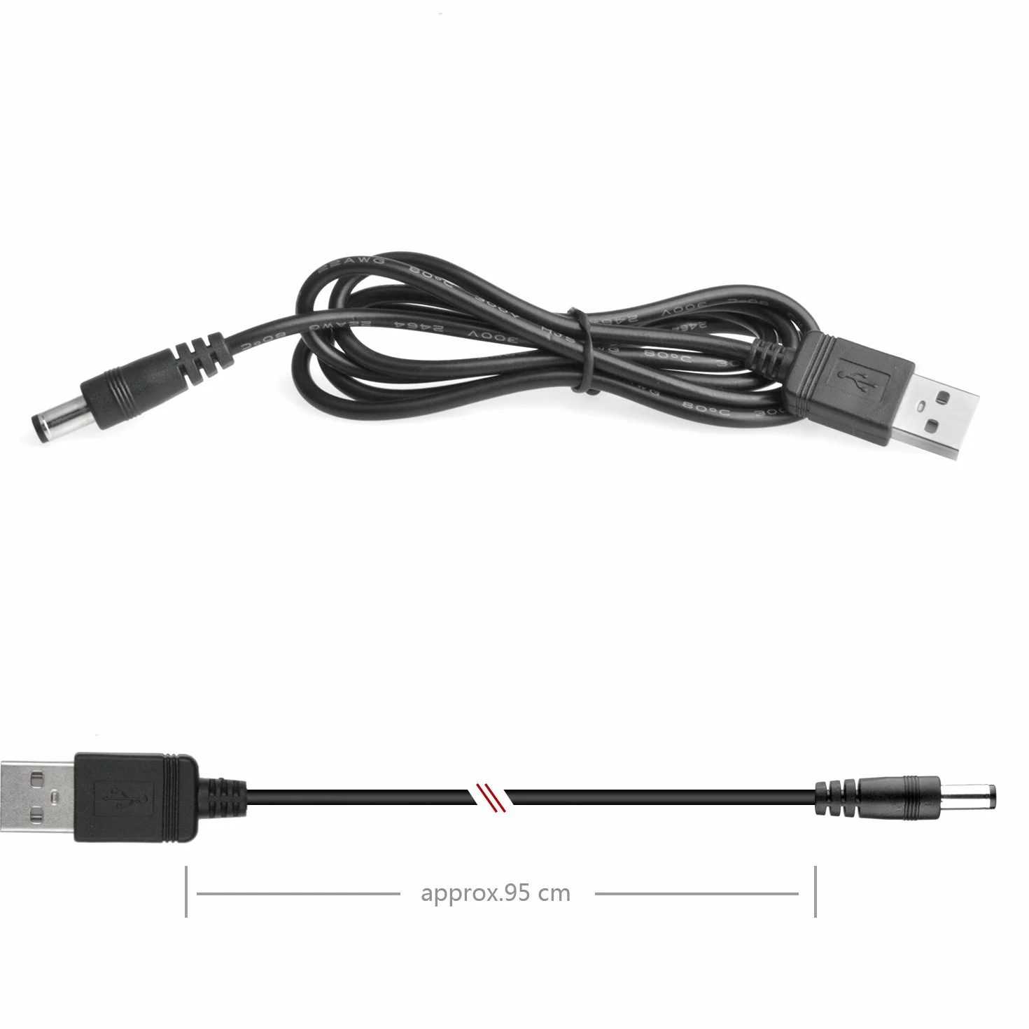 8 en 1 Chargeur USB 5V2A Universel Adaptateur Secteur avec 8 Embouts Connecteur à d'écoupage pour différents appareils -Noir