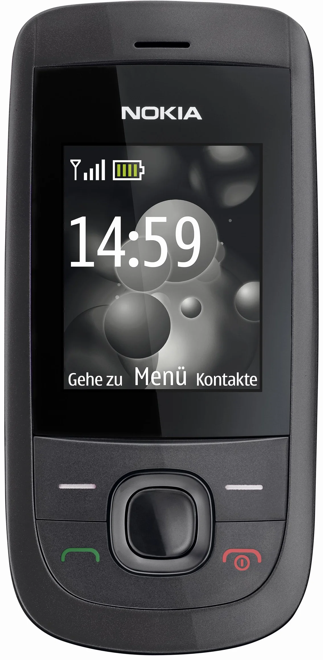 Nokia 2220 Téléphone Portable Coulissant MP3 GPRS Ovi Mail