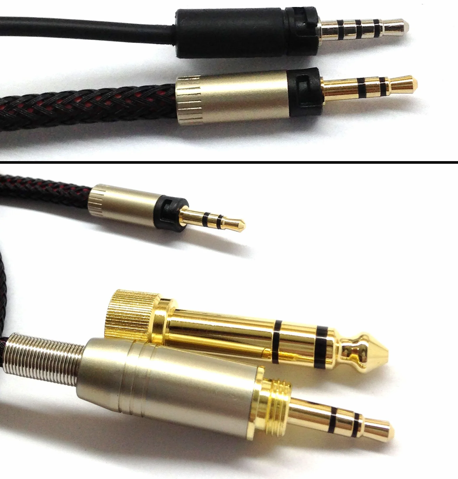 ABLET Câble de Mise à Niveau Audio Compatible avec Casques Sennheiser Momentum, HD1 - 1,2 m