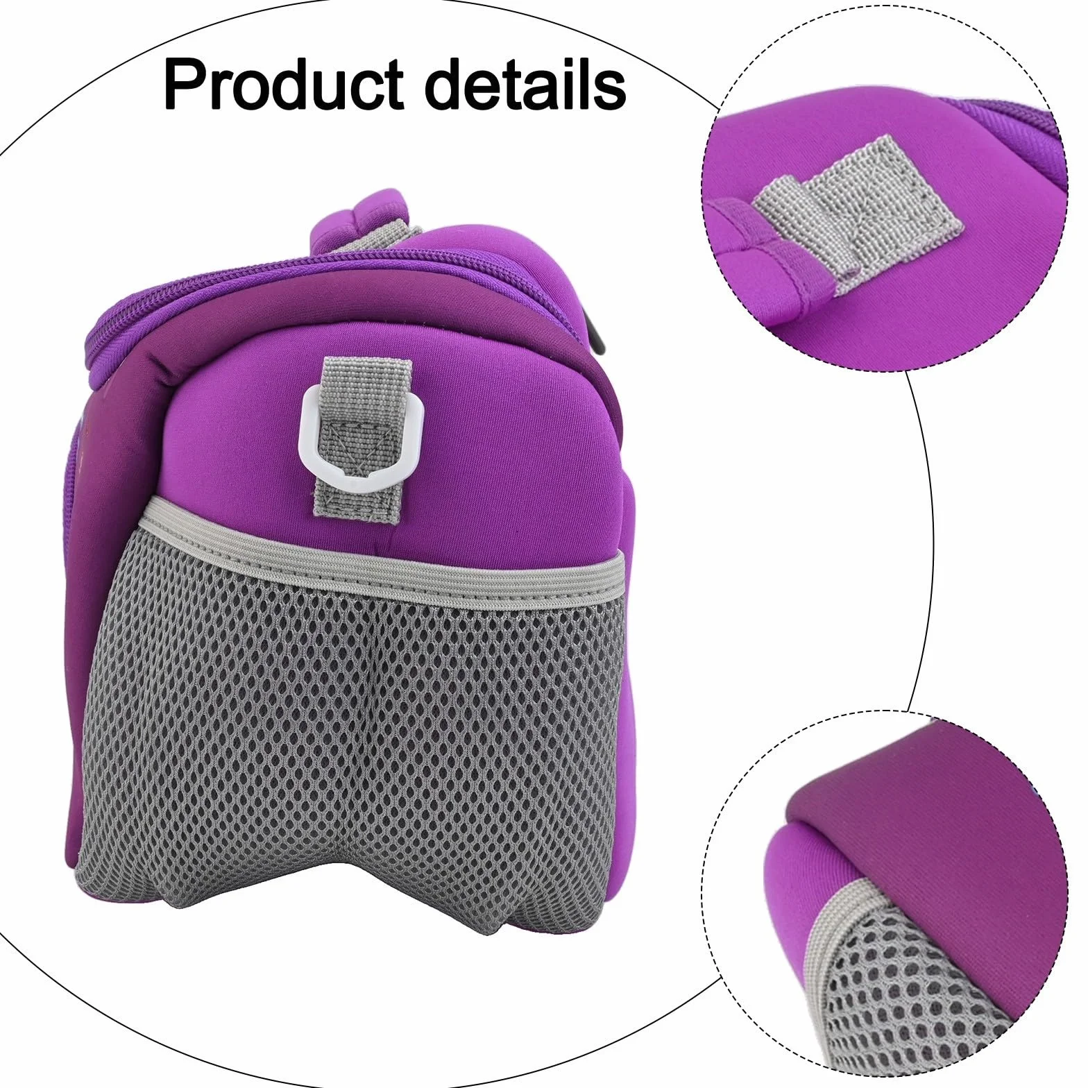 Sac de voyage en nylon pour lecteur audio Toniebox et accessoires, Keep Everything Together (gris)