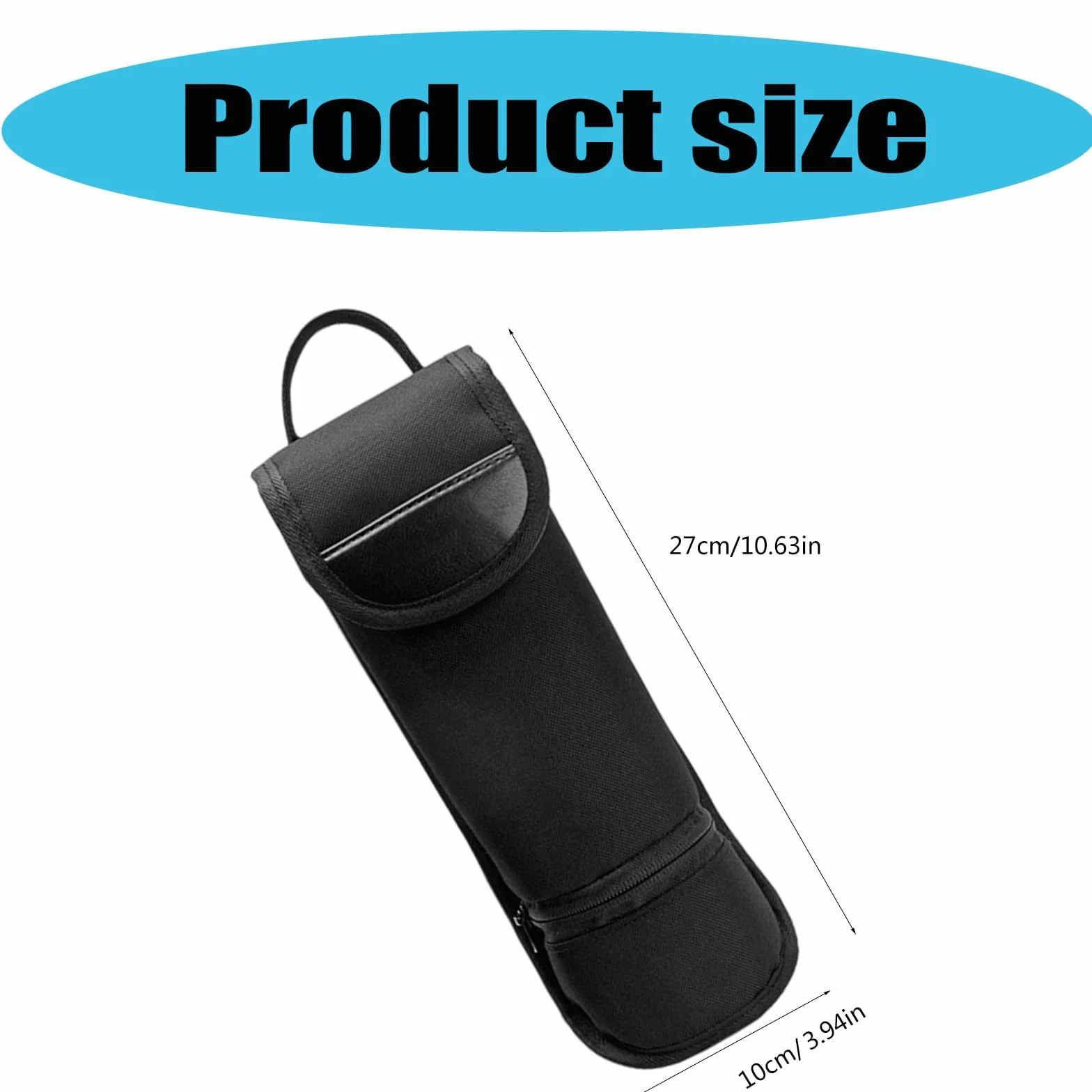 LUOFENG Pochette de rangement pour flash portable - Étanche - Double compartiment