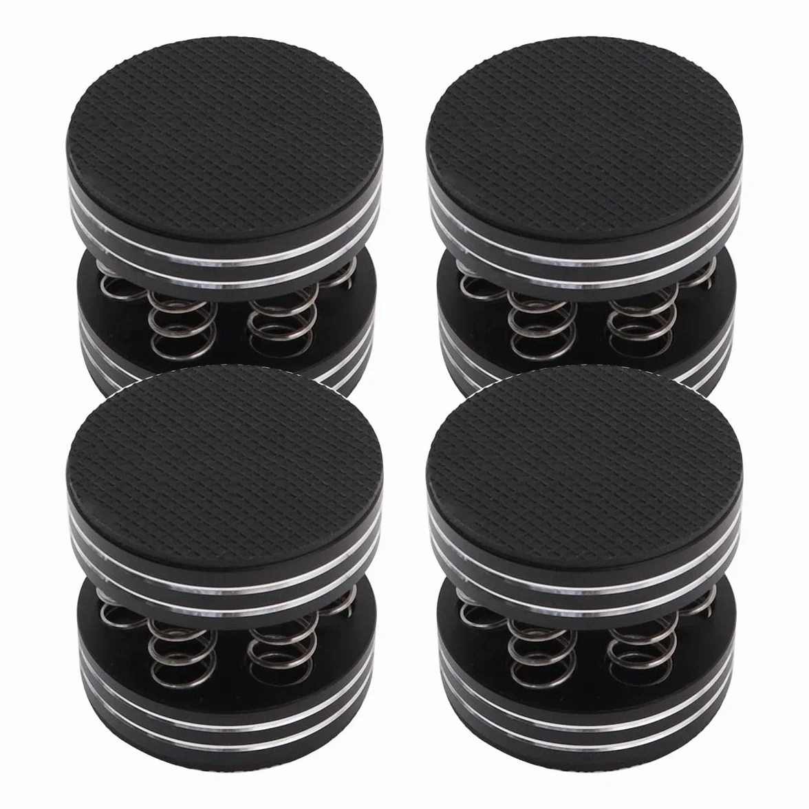 4PCS Pieds d'isolation de Haut-Parleur Ressort Audio Amortisseur Protecteurs de Sol Coussinet d'amortissement pour amplificateur de Platine Vinyle DAC Subwoofer Audio Equipment