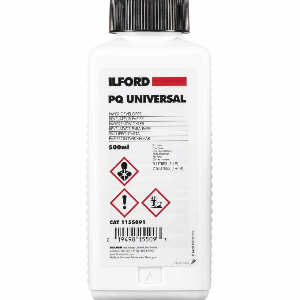 Révelateur Ilford PQ Universal pour papiers 500ml