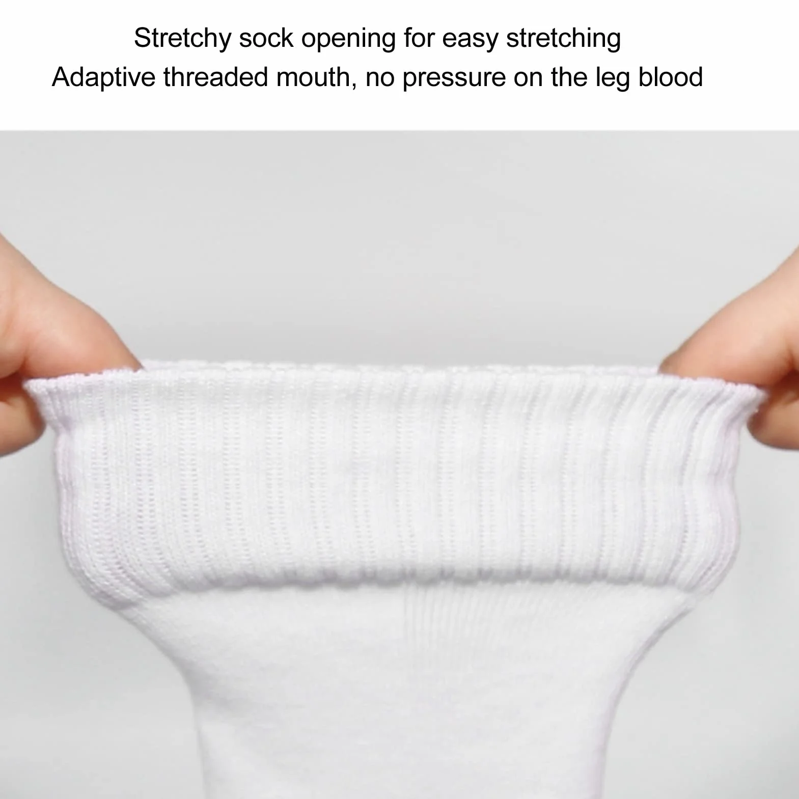 HEEPDD Chaussettes d'escrime Blanc Coton Peigné Stretch Chaud Épaissi Absorption Sueur Femmes Sabre