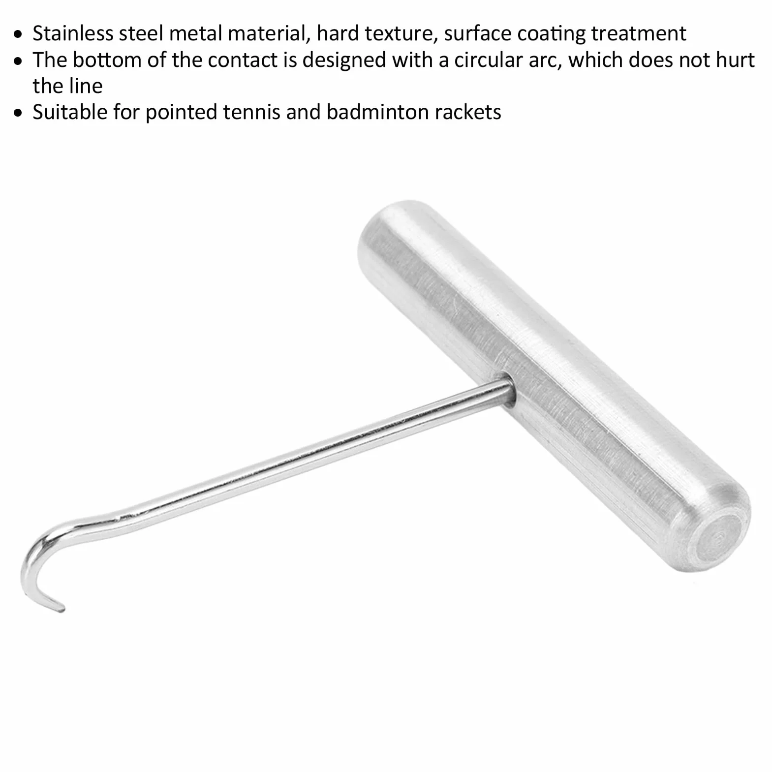 Extracteur d'assistance de chaîne pour raquette de badminton, tennis et squash