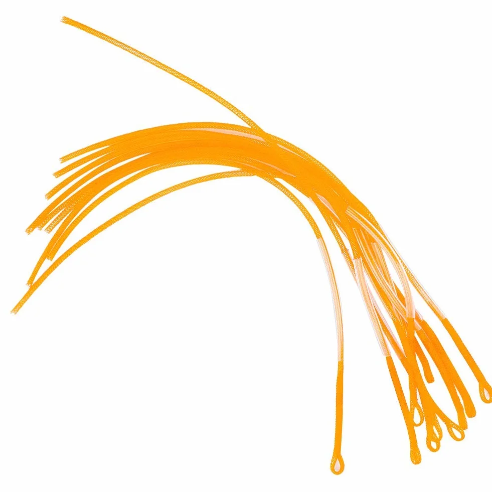 Connecteurs de Boucle de Ligne de Pêche à la Mouche Tressés 10Pcs