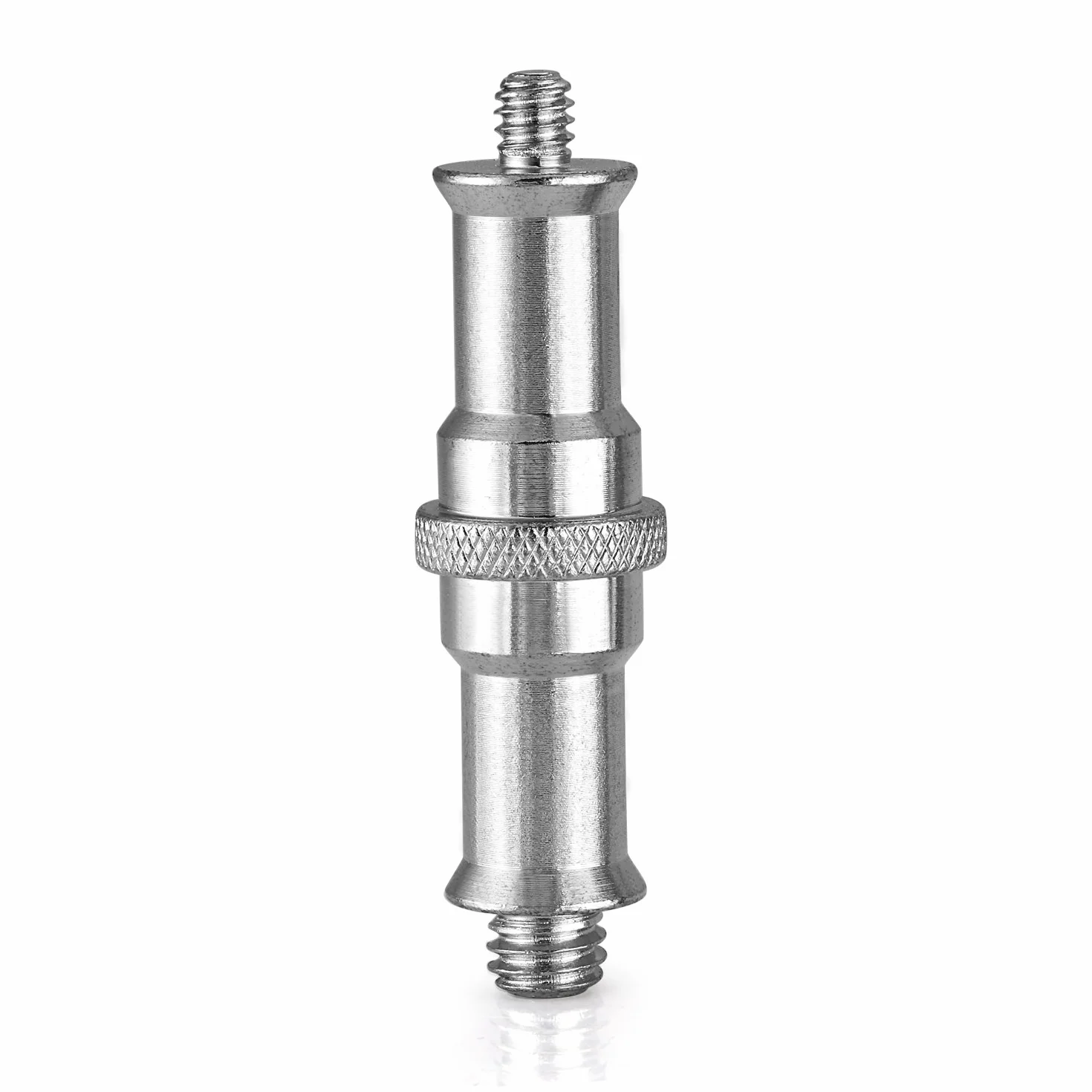 NEEWER 2 pièces Standard 1/4 à 3/8 Pouces convertisseur mâle en métal Adaptateur à vis fileté Goujon pour Support d'éclairage de Studio, récepteur de Flash sans Fil, déclencheur - ST24