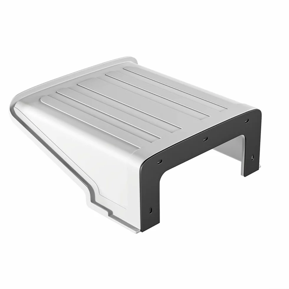 Feegow Protection pour caméra de sécurité, protection extérieure en plastique, résistant aux intempéries, protection contre le soleil, toit de protection pour caméra de sécurité (1 pièce)