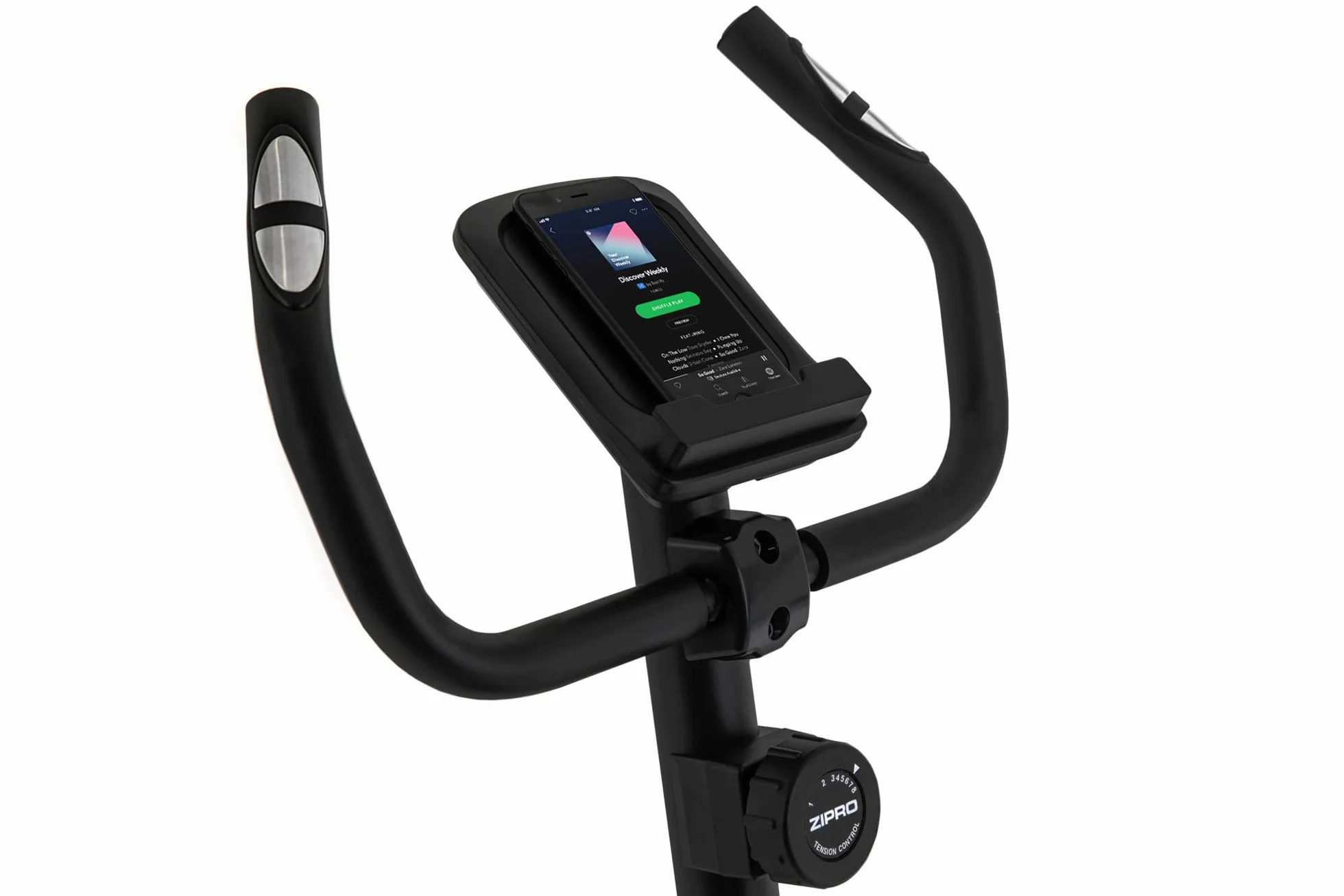 ZIPRO Vélo d'Appartement Adulte Résistance Magnétique 8 Niveaux Écran LCD