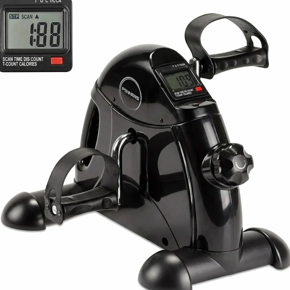 Mini Vélo Statique, Pédaleur Statique pour Personnes Âgées, Appareil d'Exercice à Domicile