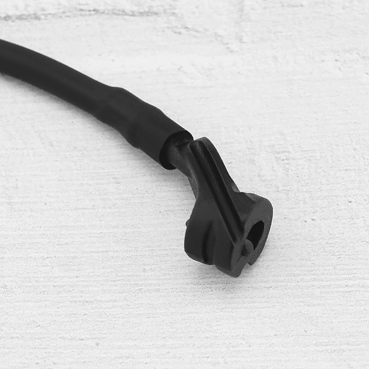 Peep Sight Tube en Caoutchouc pour Arc Composé, Peep Sight Cordon de Traction, Accessoires Arc, Noir