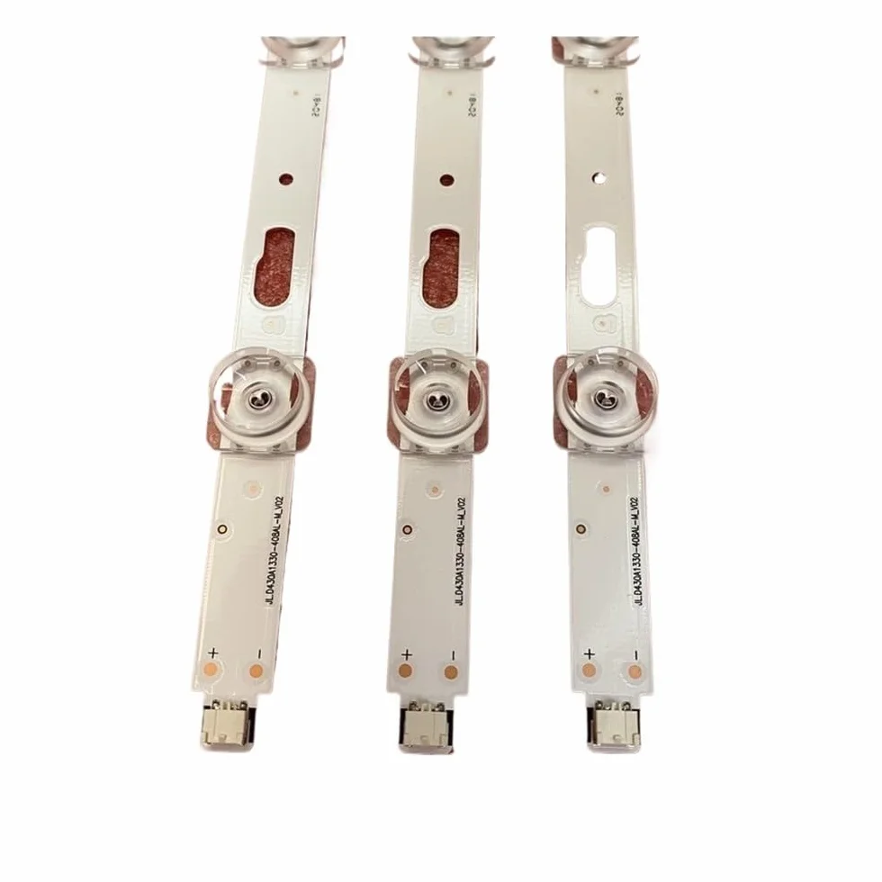 Bande de rétro-éclairage LED pour Samsung UE43TU7100U UE43TU7100 UE43TU7172U UE43TU7125K GU43TU8079U UE43TU8000K UE43TU8005K UE43TU8072U Kit 6pcs