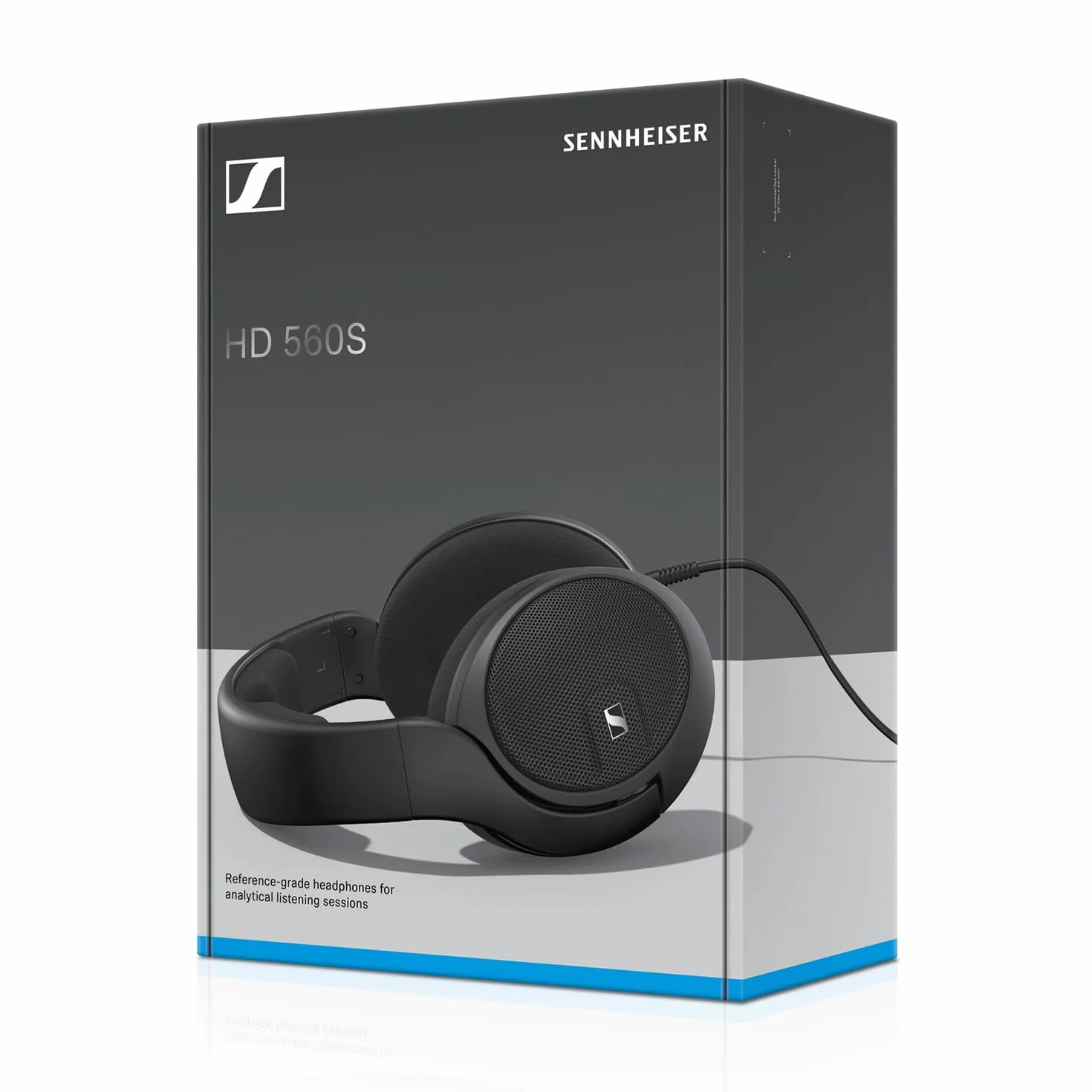 Sennheiser HD 560S, Casque d'écoute ouvert de référence pour les passionnés d'audio, supra-auriculaire, noir