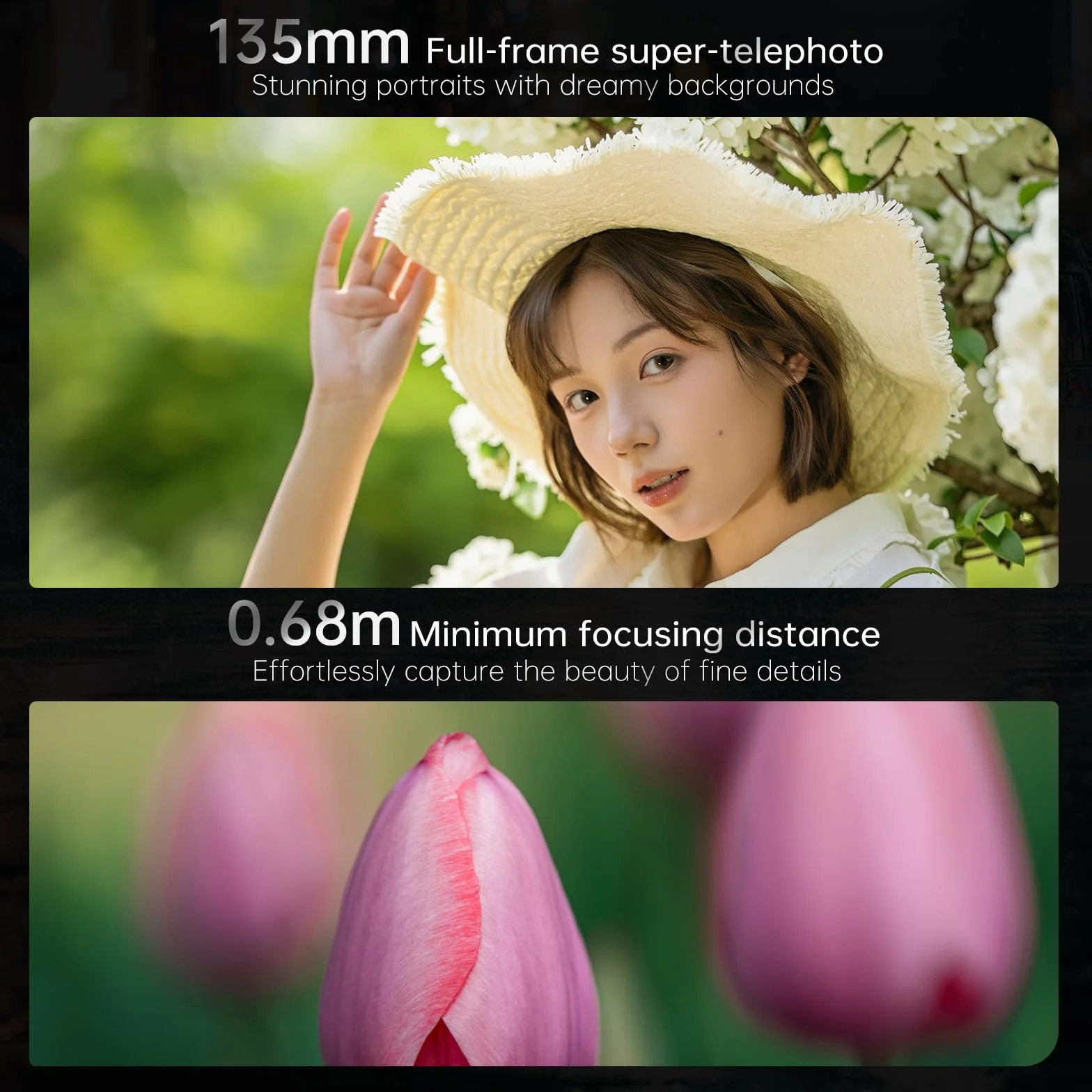 7artisans AF 135mm F1.8 Téléobjectif pour Nikon Z Mount,Plein Format à Mise au Point Automatique, AF/MF, focale Fixe,1000g,Deux Touches programmables FN,for Z9,Z8,Z7 II,Z50 II,ZFC,Z50,Z6,ZR
