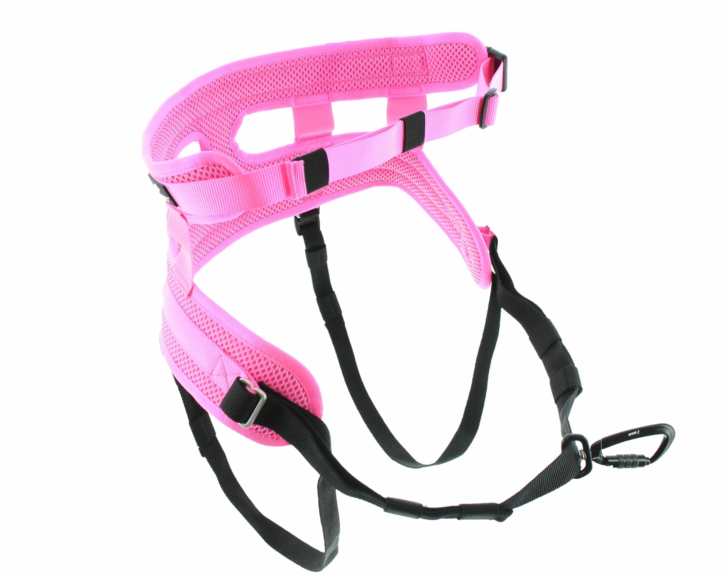 Baudrier Ceinture RAIDLIGHT I-dog Marque Française Taille Unique Rose pour Chien Cross Rando Jogging Trail