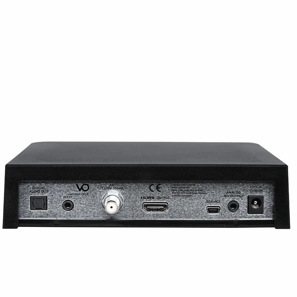 D2 Diffusion Daewoo Décodeur Satellite DVB S/S2 - FRANSAT - avec Carte d'abonnement Incluse - Dolby Digital Plus - AC3 - Tuner - EPG - avec télécommande