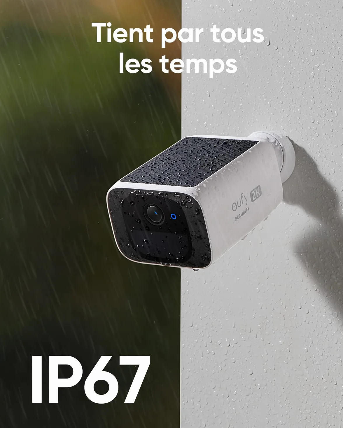 eufy Security SoloCam S220 Camera Surveillance WiFi exterieure sans Fil Solaire, 2 Pack + Homebase3, résolution 2K, Camera Solaire, Compatibile avec Alexa, Wi-FI 2.4 GHz, sans Frais Mensuels